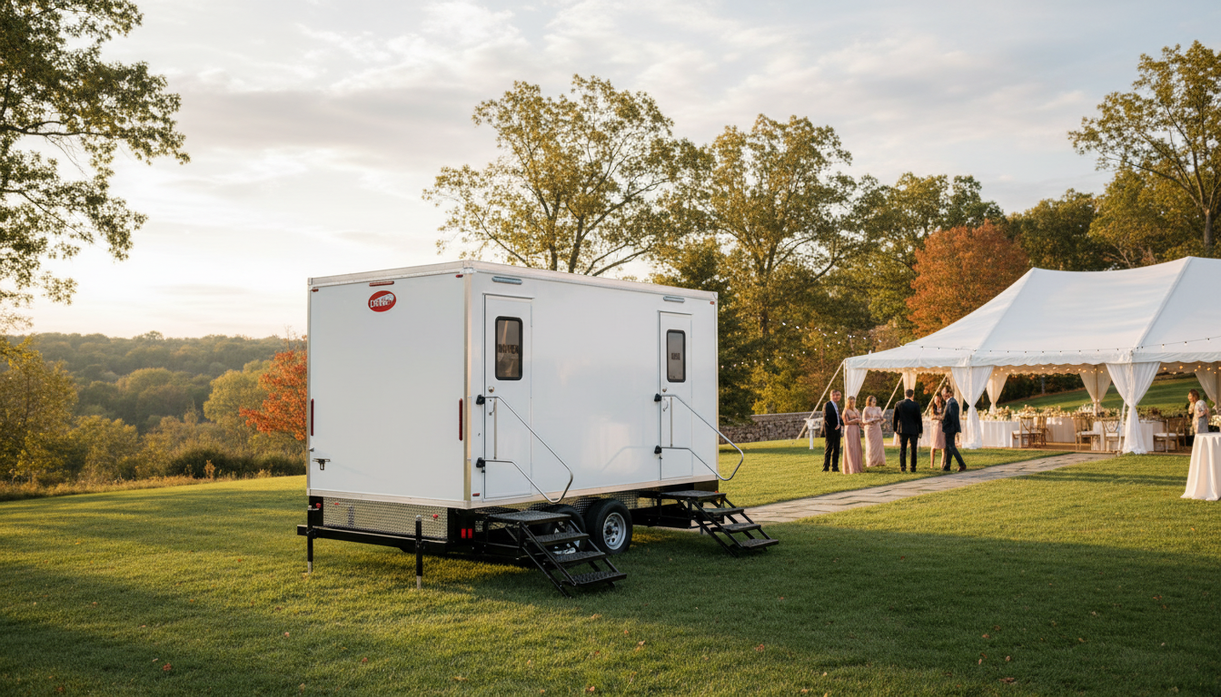 Do Restroom Trailer Rental Companies Charge More For Weddings? 