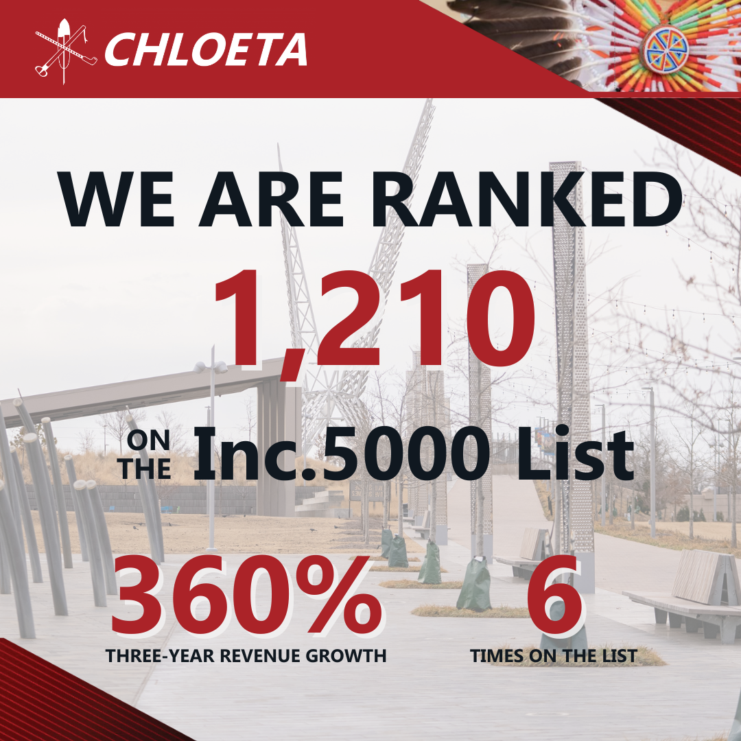 Chloeta Ranks No. 1,210 on the 2025 Inc. 5000 List of America’s Fastest-Growing Private Companies