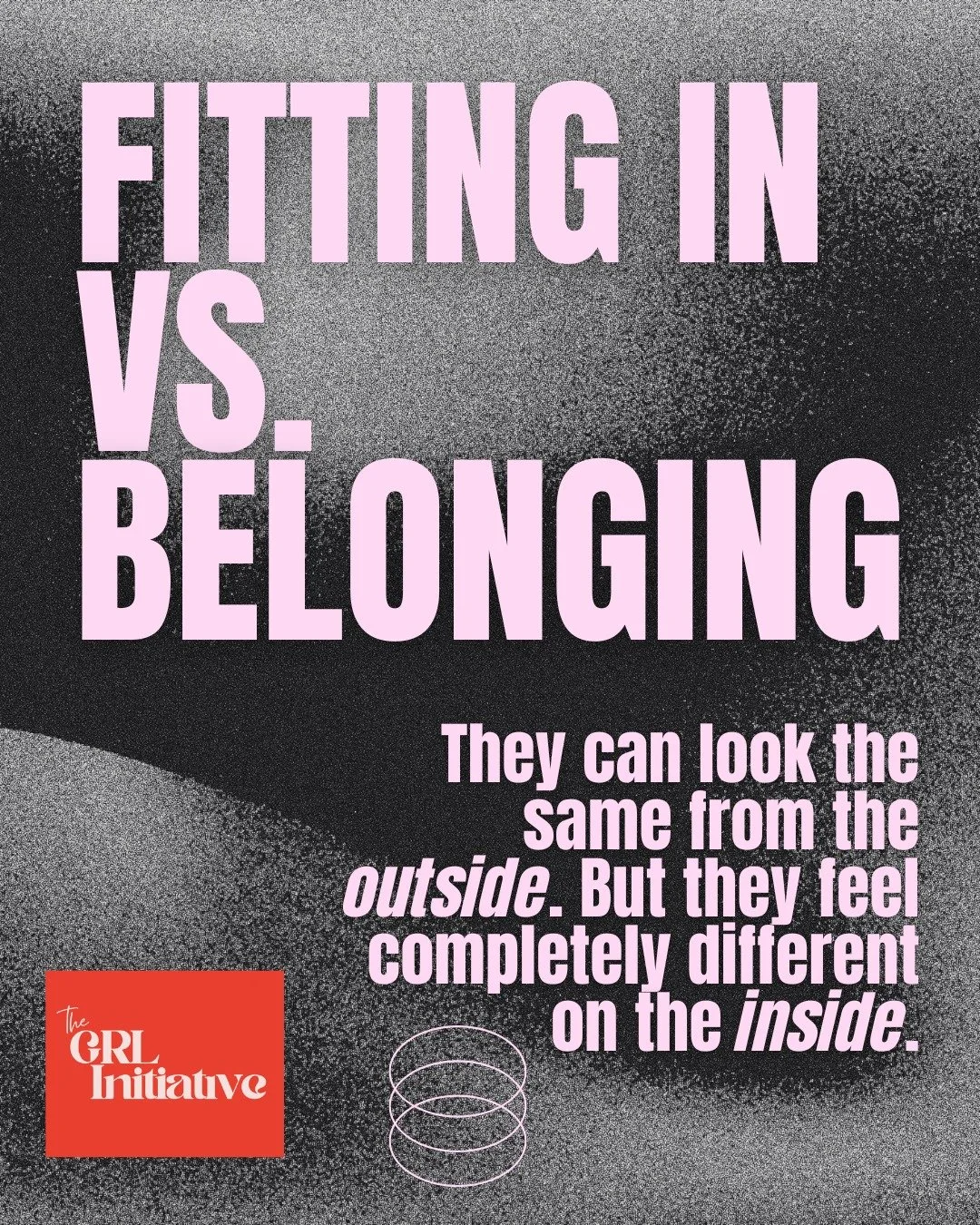 Fitting in and belonging aren’t opposites — they’re adjacent.
But knowing the difference can change everything.
Fitting in is about earning your place. Belonging is about having one.
And if you’ve ever walked into a room and