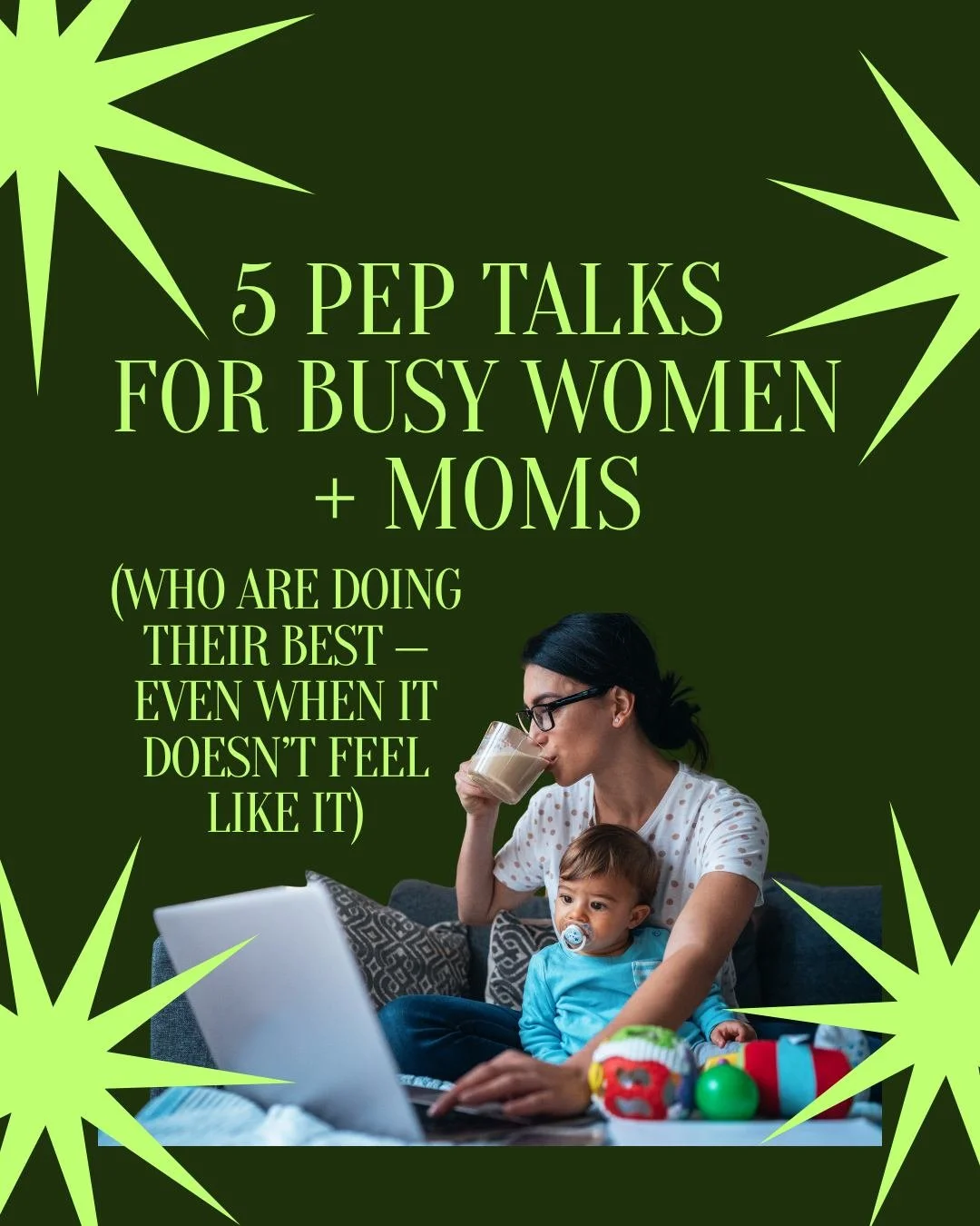 Some days you need a strategy. Other days, you just need a pep talk.
These five reads are for every mom, leader, or woman trying to hold it all together — and remembering she doesn’t have to do it perfectly.
✨ Learning to Be All Three Id