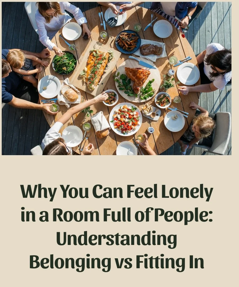 You can sit at the most beautiful table in the world&hellip;
and still feel lonely.

The food can be incredible.
The setting can be perfect.
Everything can look like it belongs in a magazine.

But if you don&rsquo;t belong with the people around you,