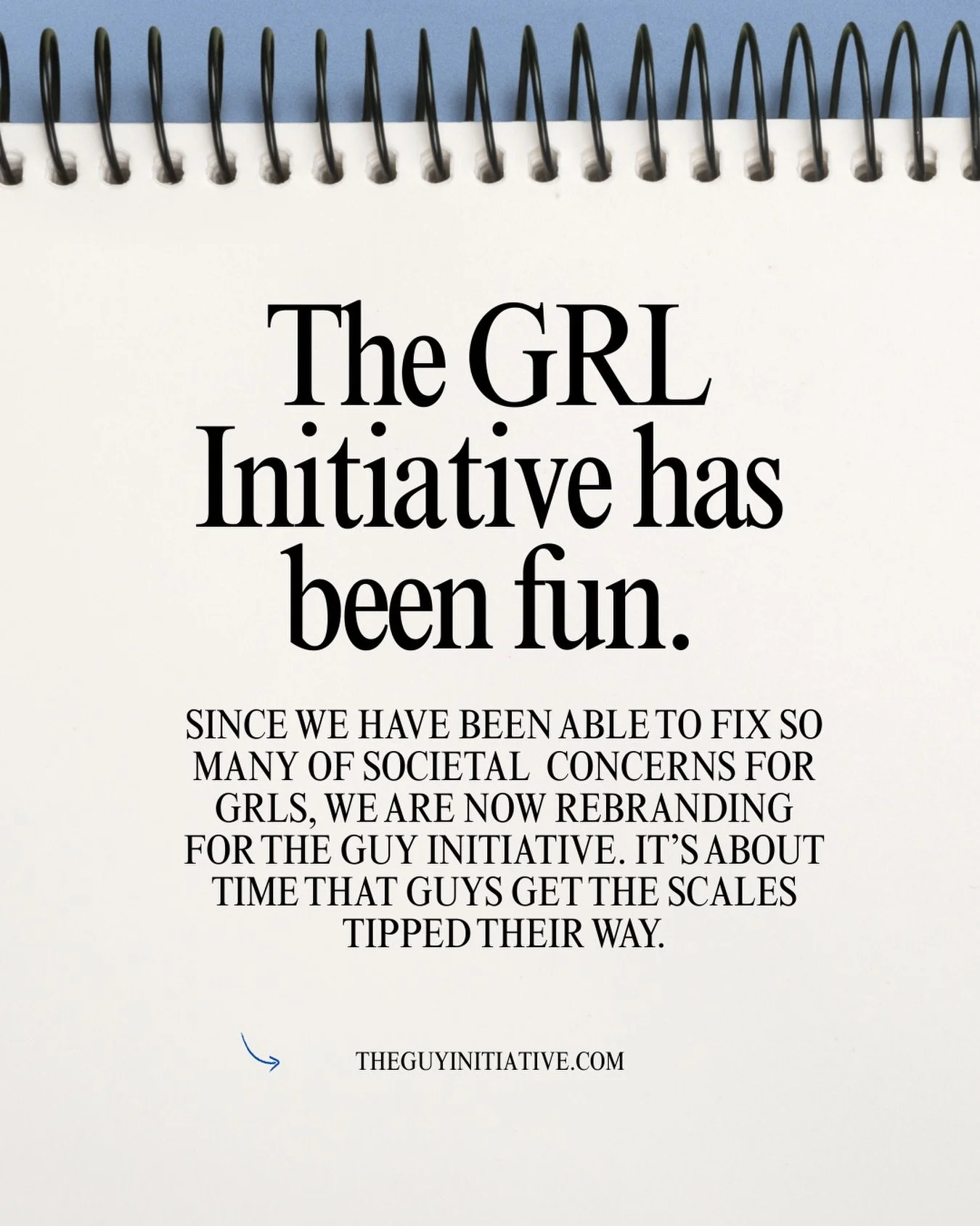 Ok GRLs&hellip; in a year and a half , we have achieved so much! It&rsquo;s time to dedicate time and resources to guys. For years, guys have been really disadvantaged in sports and leadership so, we need to pivot. 🥰🤣 #aprilsfool