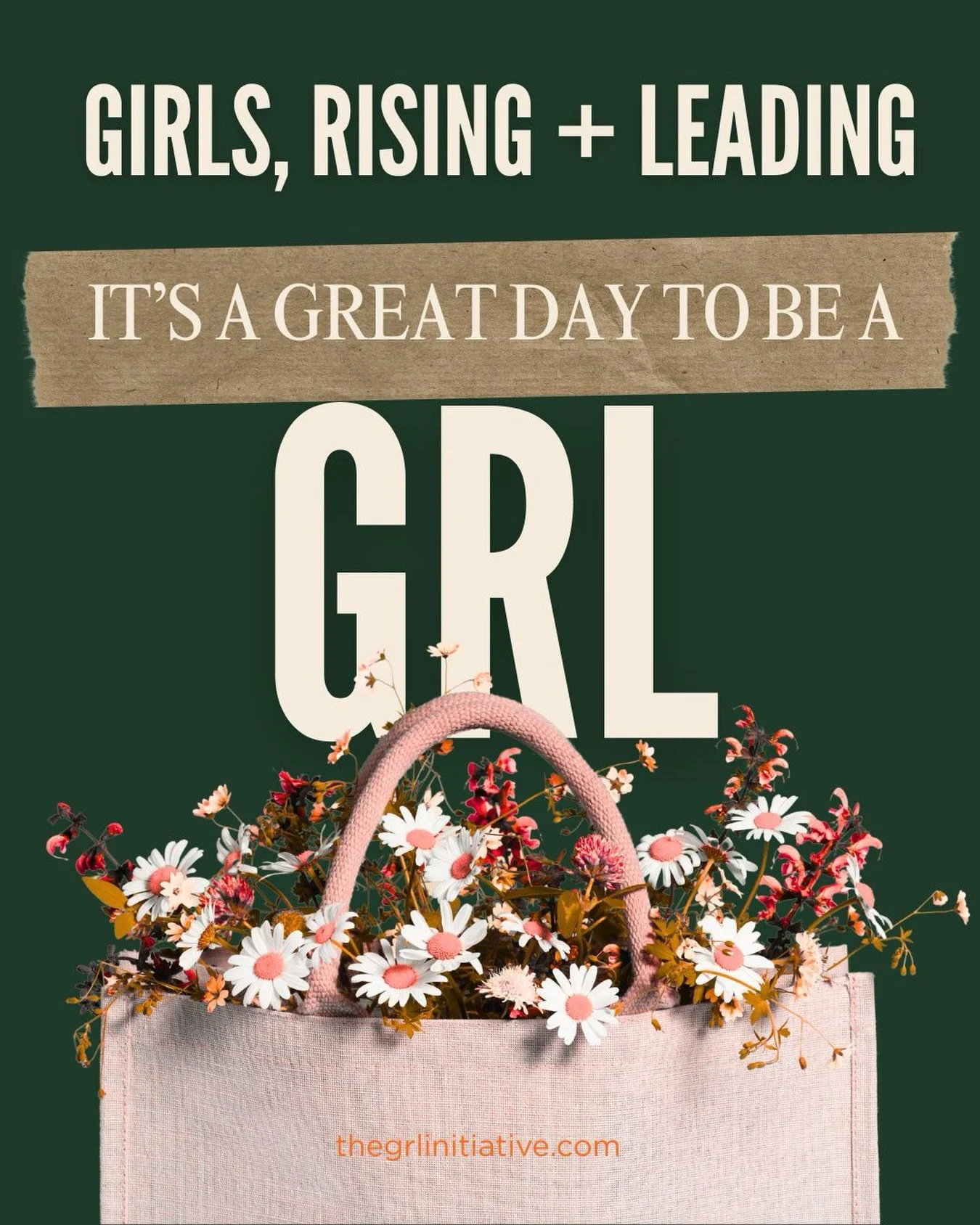 It&rsquo;s always a great day to be a girl who is rising and leading. At the GRL initiative we believe that girls who stay engaged in athletics and activities develop critical leadership skills, and the world needs strong female leadership. Make sure