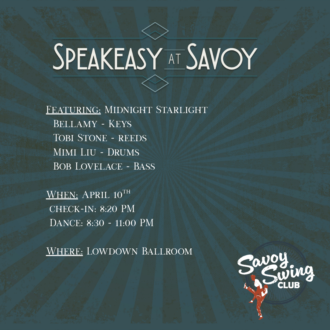 Speakeasy at Savoy: midnight starlight