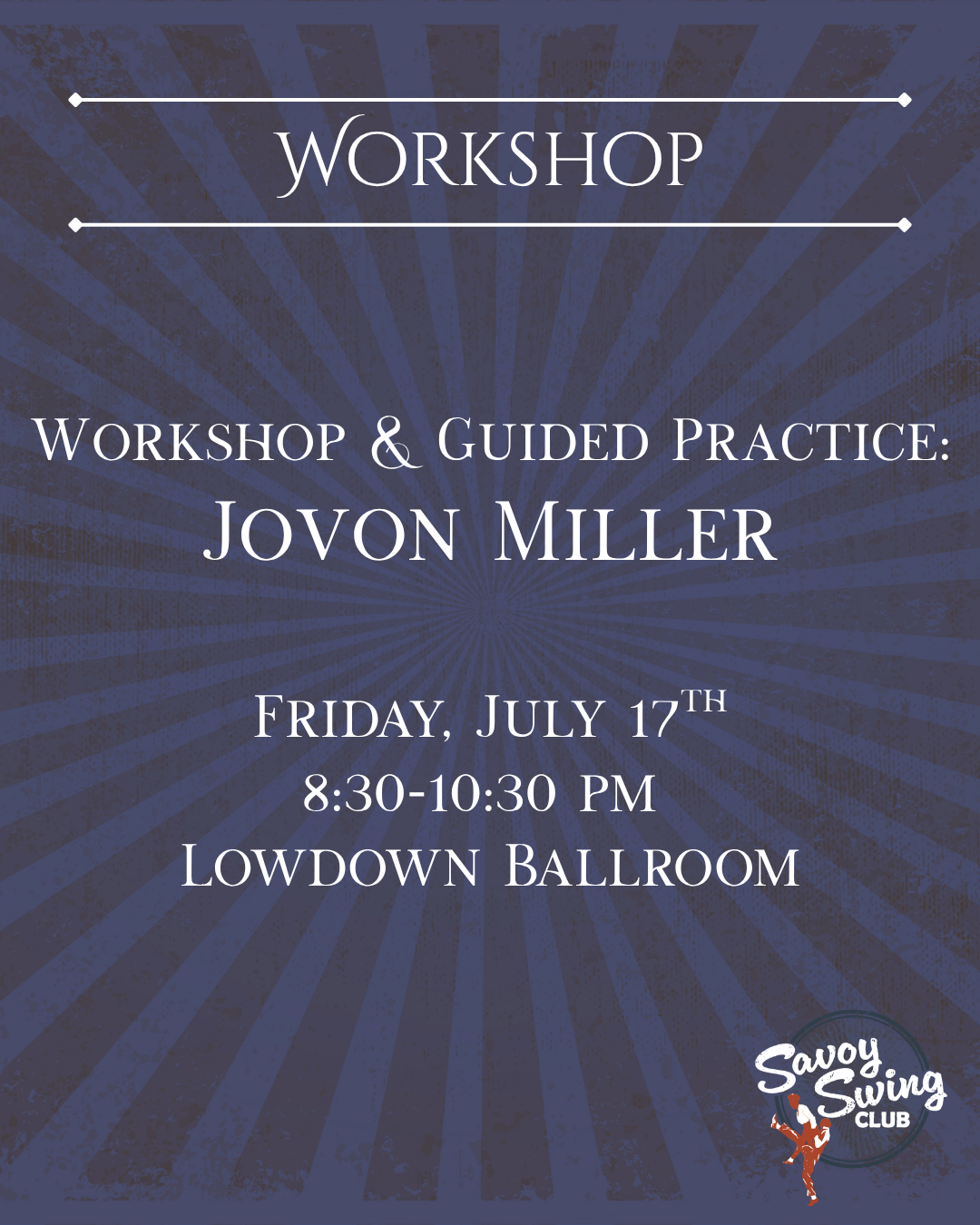 Dance Workshop &amp; Guided Practice
