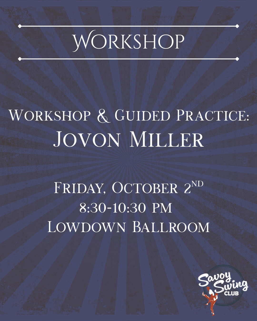 Dance Workshop &amp; Guided Practice 
