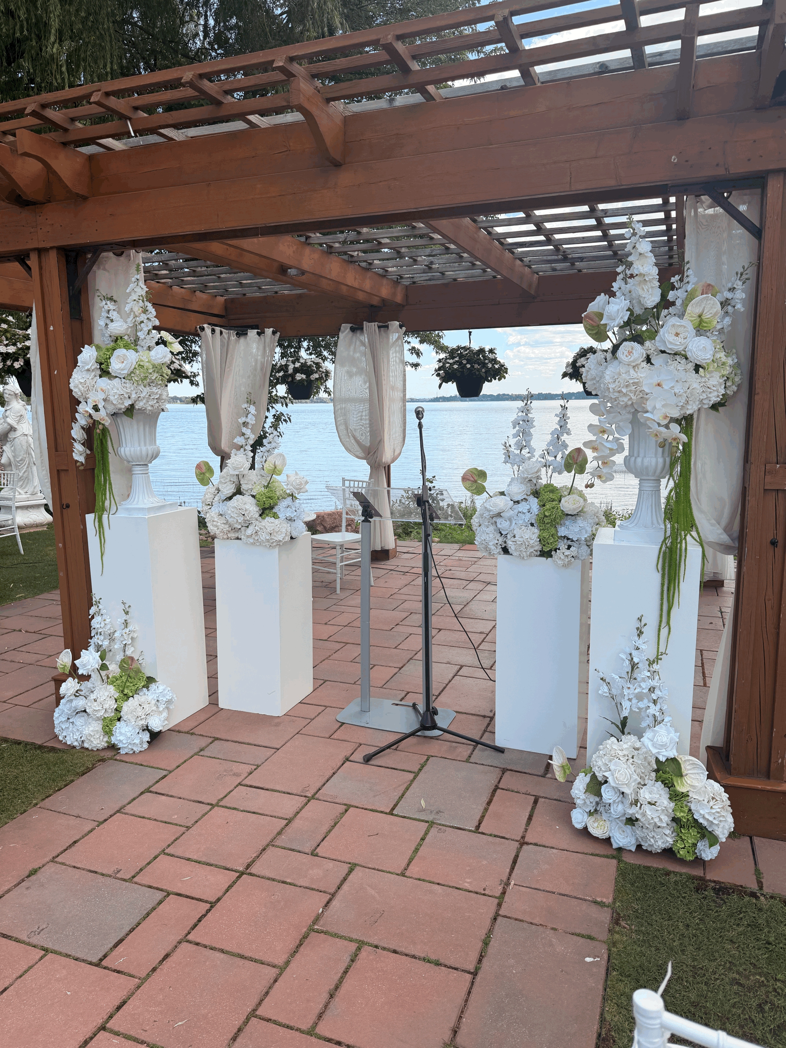 ceremony backdrop