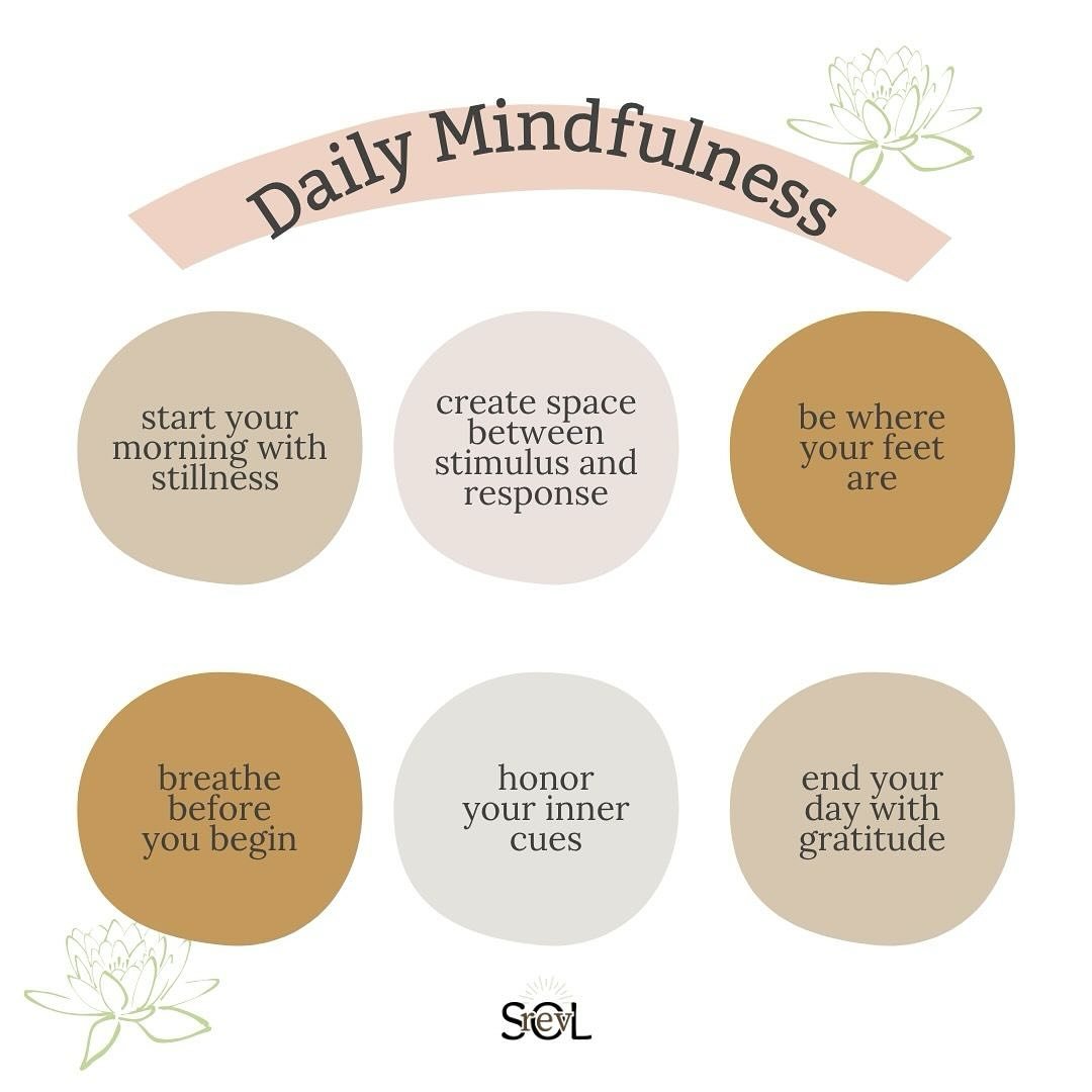 mindfulness practices for this restful Sunday🌞