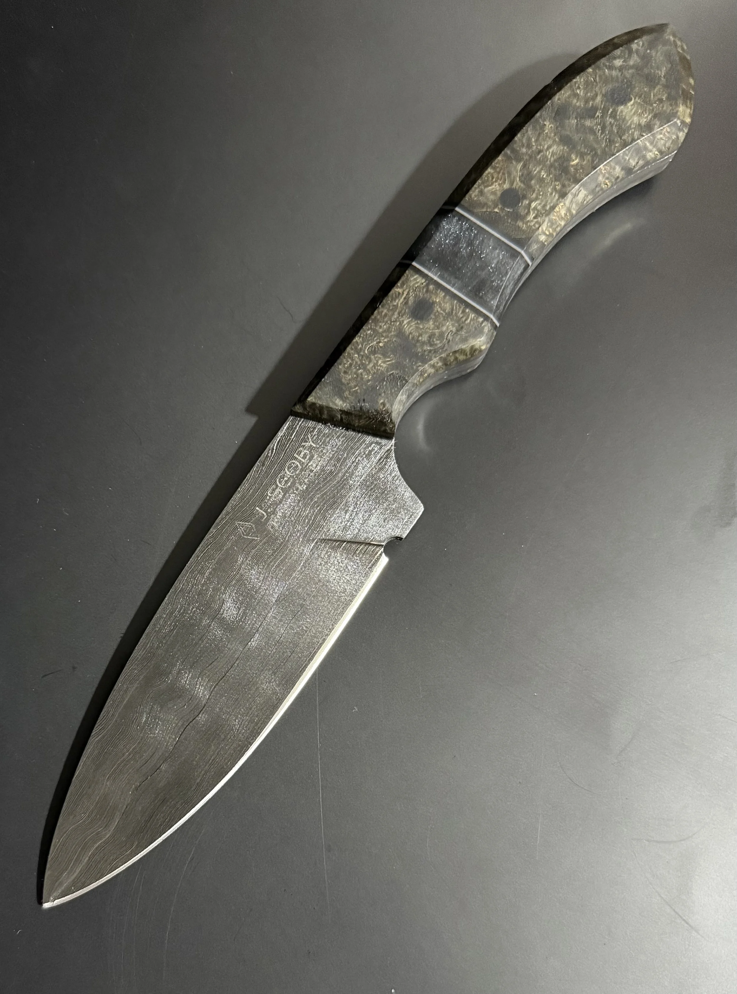 5' Damscus Camp Knife