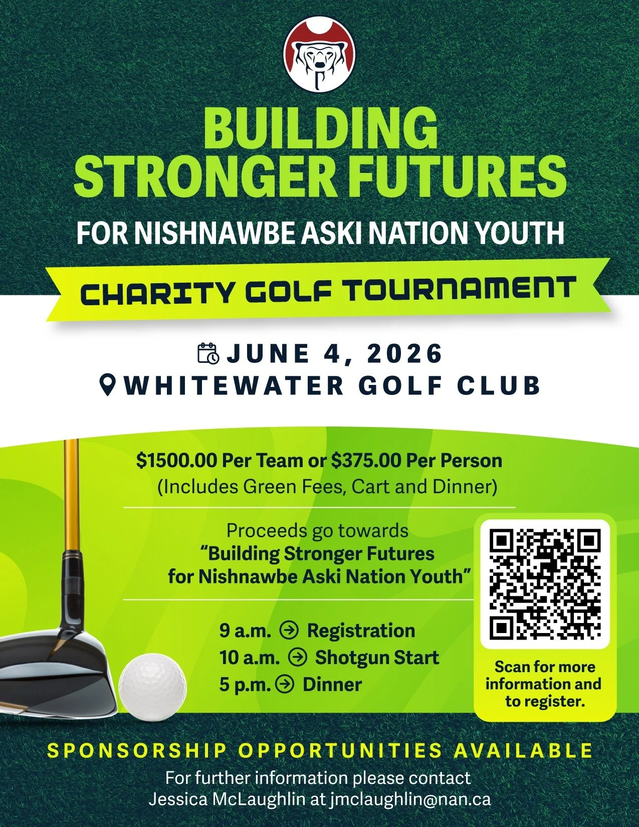 Building Stronger Futures - NAN Golf Tournament