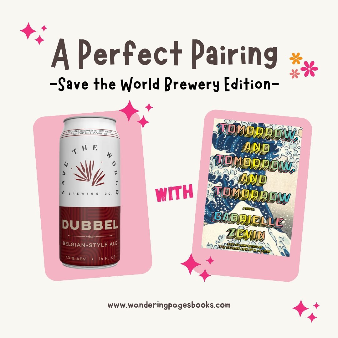 🍻📚 What&rsquo;s better than a good beer? A good beer and the perfect book to go with it. In honor of our Wandering Pages x Save the World Brewery event this Saturday, we&rsquo;re serving up the ultimate book pairings for some of their standout brew