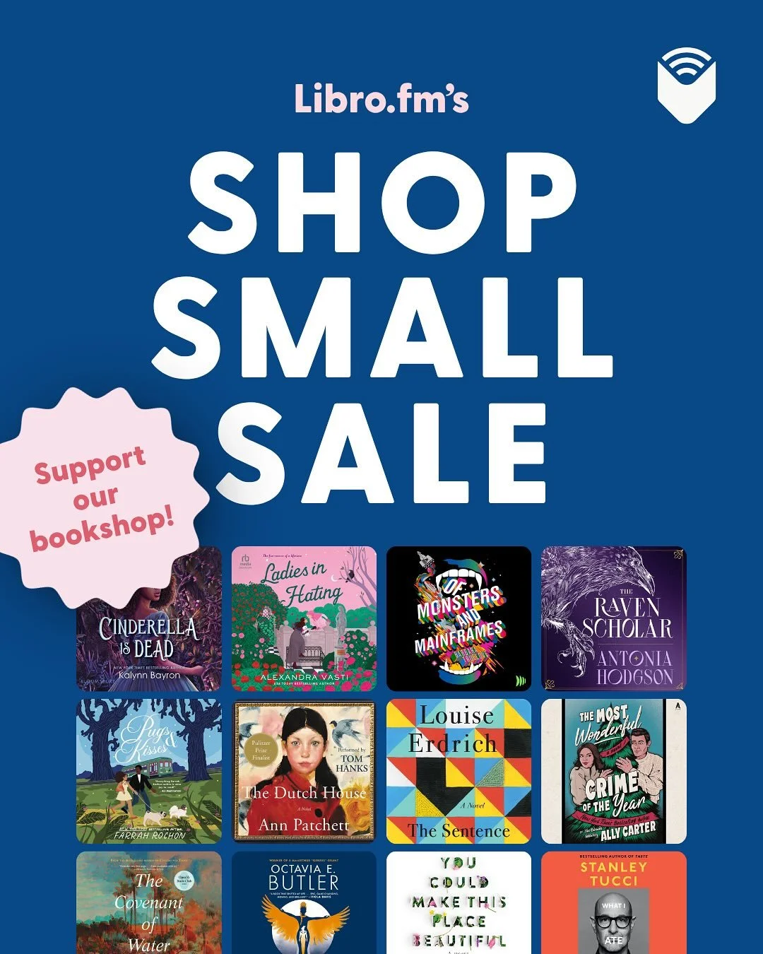 Stock up on audiobooks for yourself or as gifts for others during at @librofm&rsquo;s shop small sale🎧🎁Plus, every purchase supports our bookshop!
-
With Libro.fm, you can send audiobook gifts immediately, schedule them for delivery, or gift them v