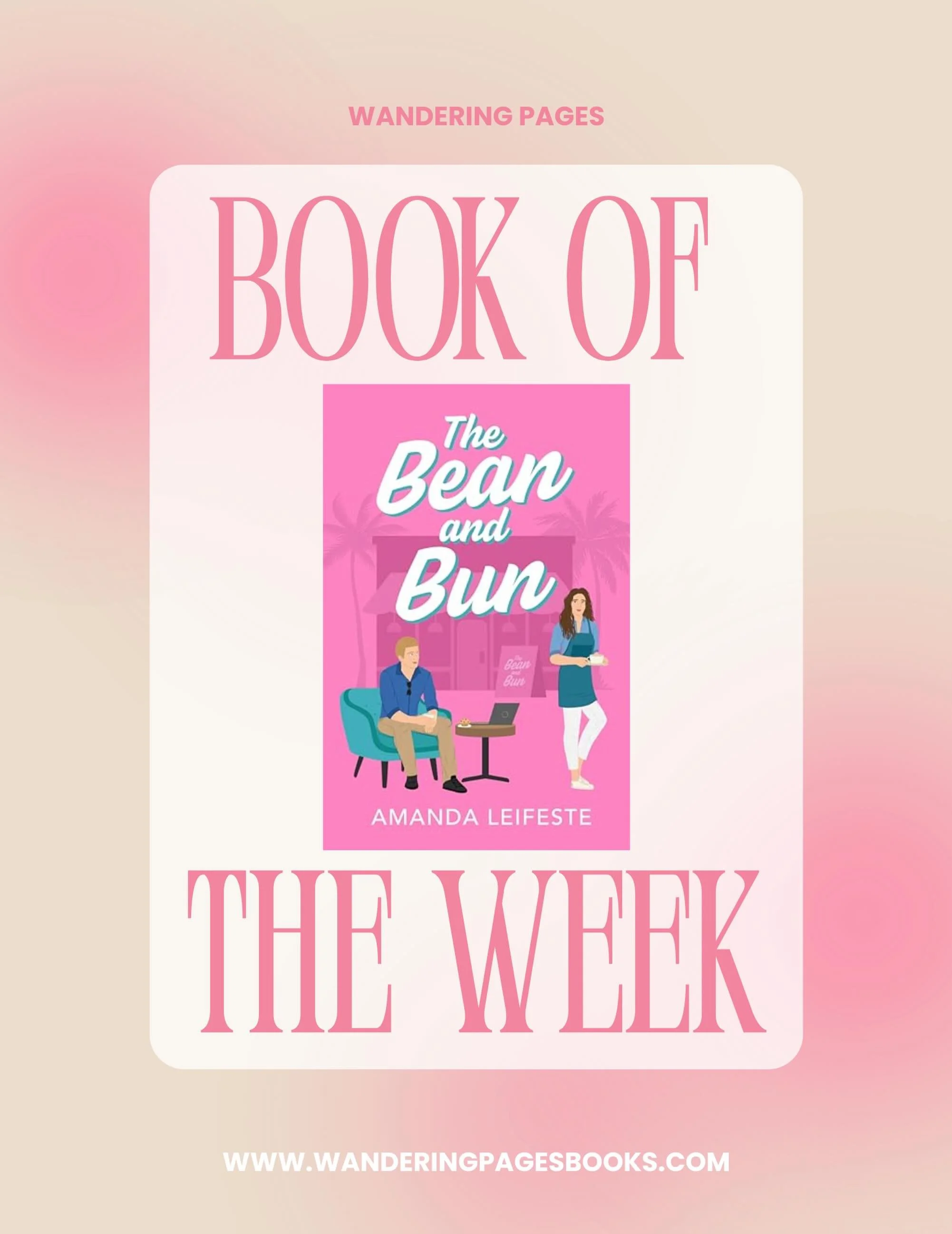 Book of the Week ✨📚☀️
-
This week we&rsquo;re featuring The Bean and Bun by Amanda Leifeste &mdash; and it&rsquo;s basically begging to be tossed into your beach bag this summer. 🌊🩵
-
Whether you&rsquo;re headed to the pool, the lake, the beach, r