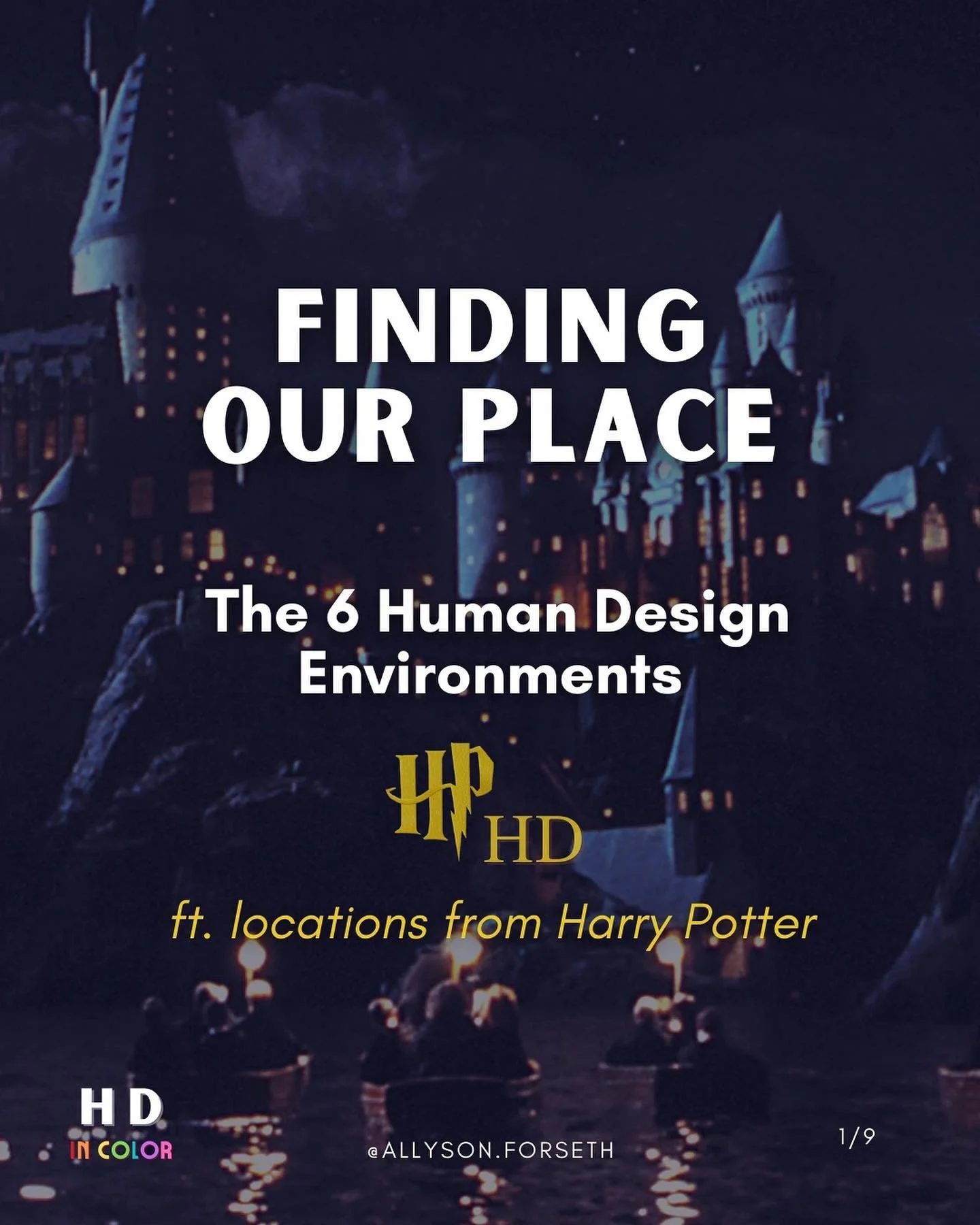finding our place 🌍

the 6 Environments shared via locations from Harry Potter (complete with Source-based keynotes because I believe that "creative" &amp; "informative" are not mutually exclusive ✨)

more ⚡️HPHD✨ because, as I s