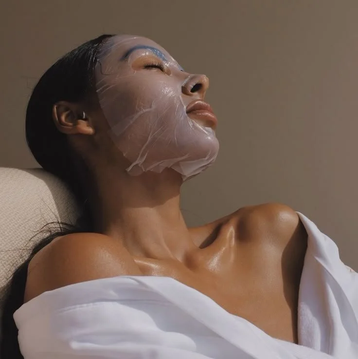 Mandy Madden Kelley on Instagram_ “I like to use a sheet mask at least once a week, to help my skin absorb an extra dose of potent ingredients_ Sheet masks allow serums to…”.jpeg