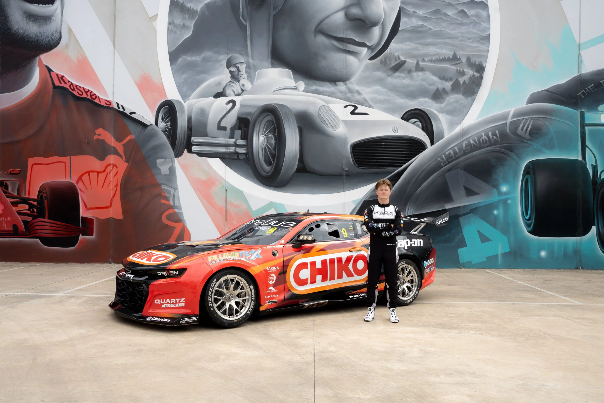 CHIKO returns to Erebus as naming rights partner for Jobe Stewart’s full-time Supercars debut