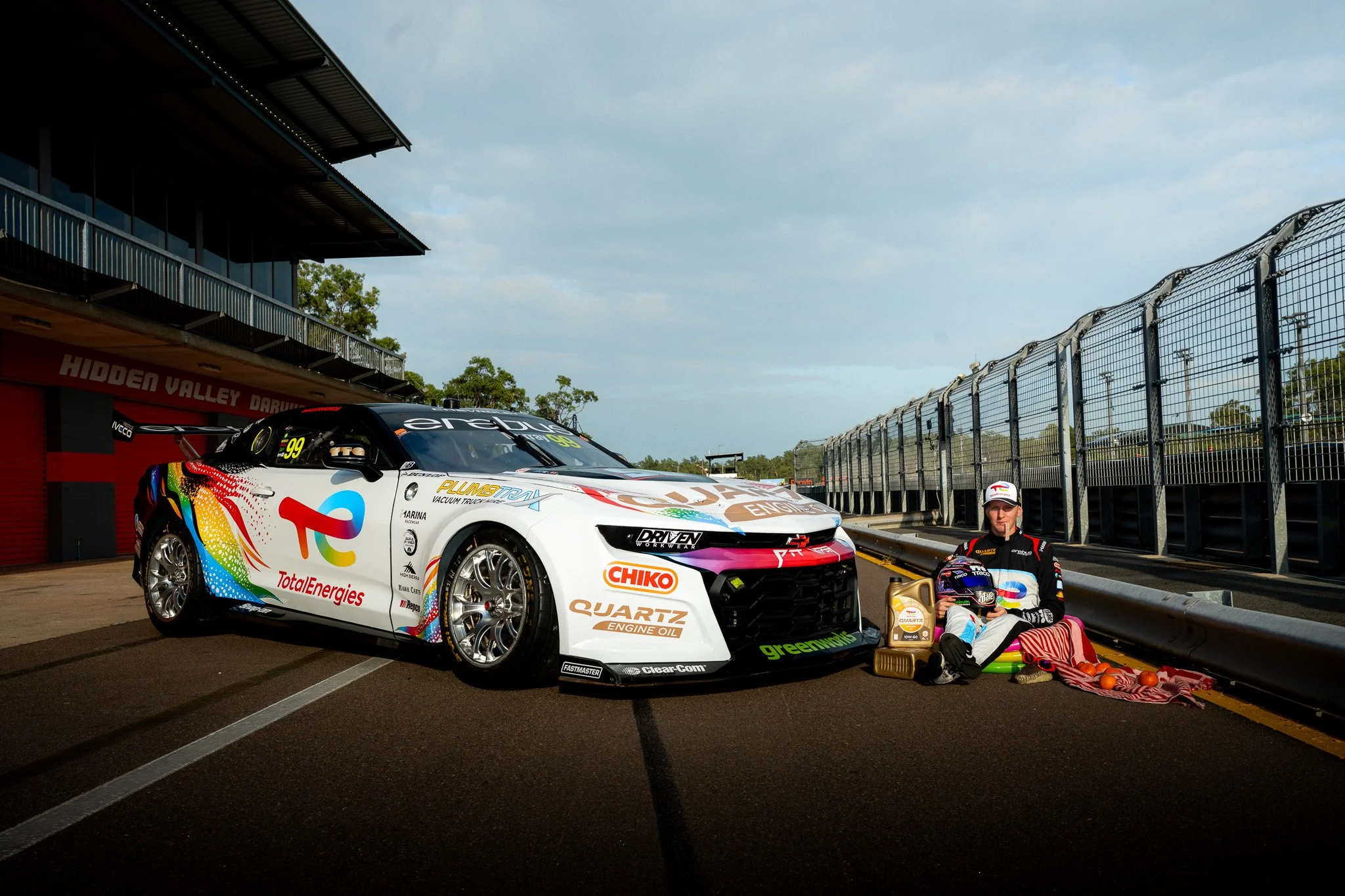 Erebus Motorsport unveils TotalEnergies Quartz Racing livery for Darwin Triple Crown