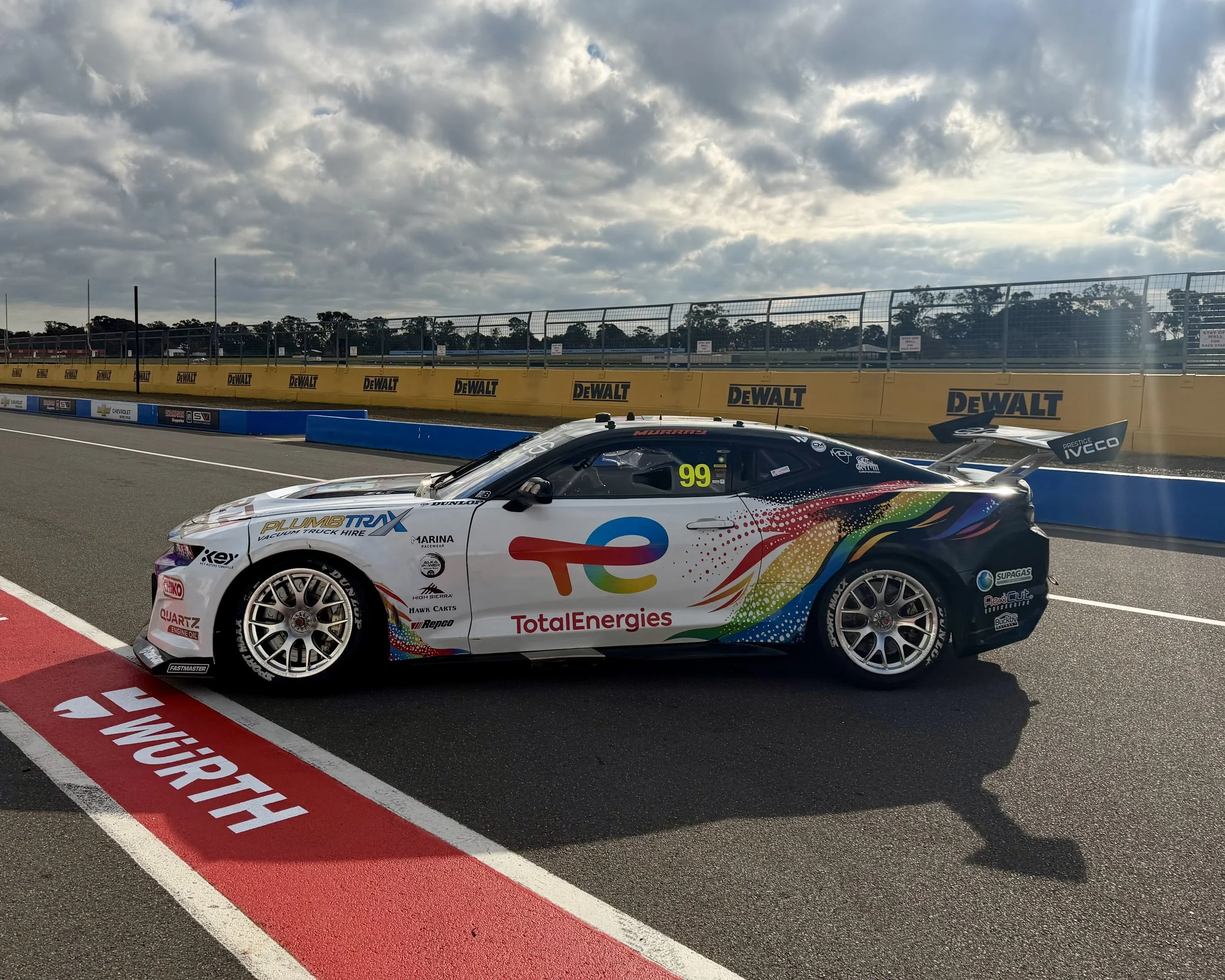 Murray completes final rookie test at Winton