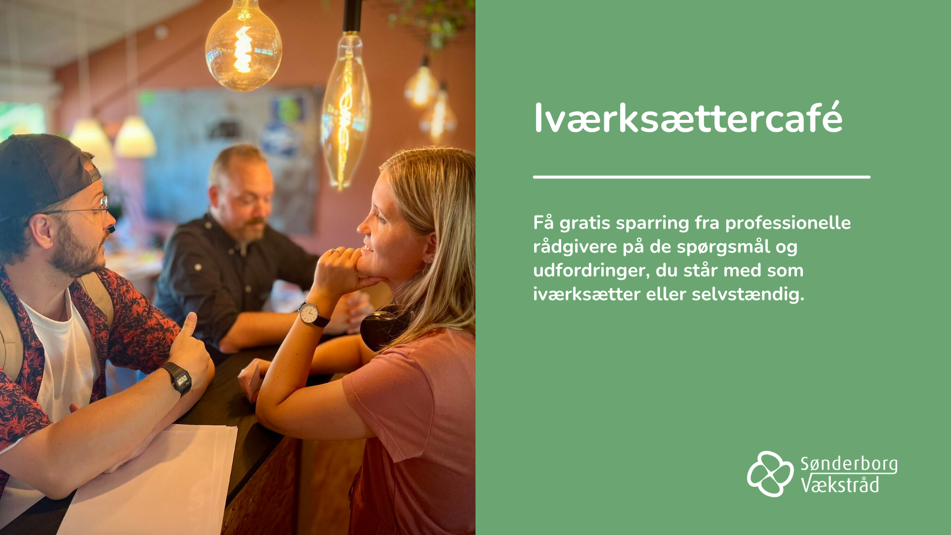 Iværksættercafe hos Sønderborg Vækstråd 