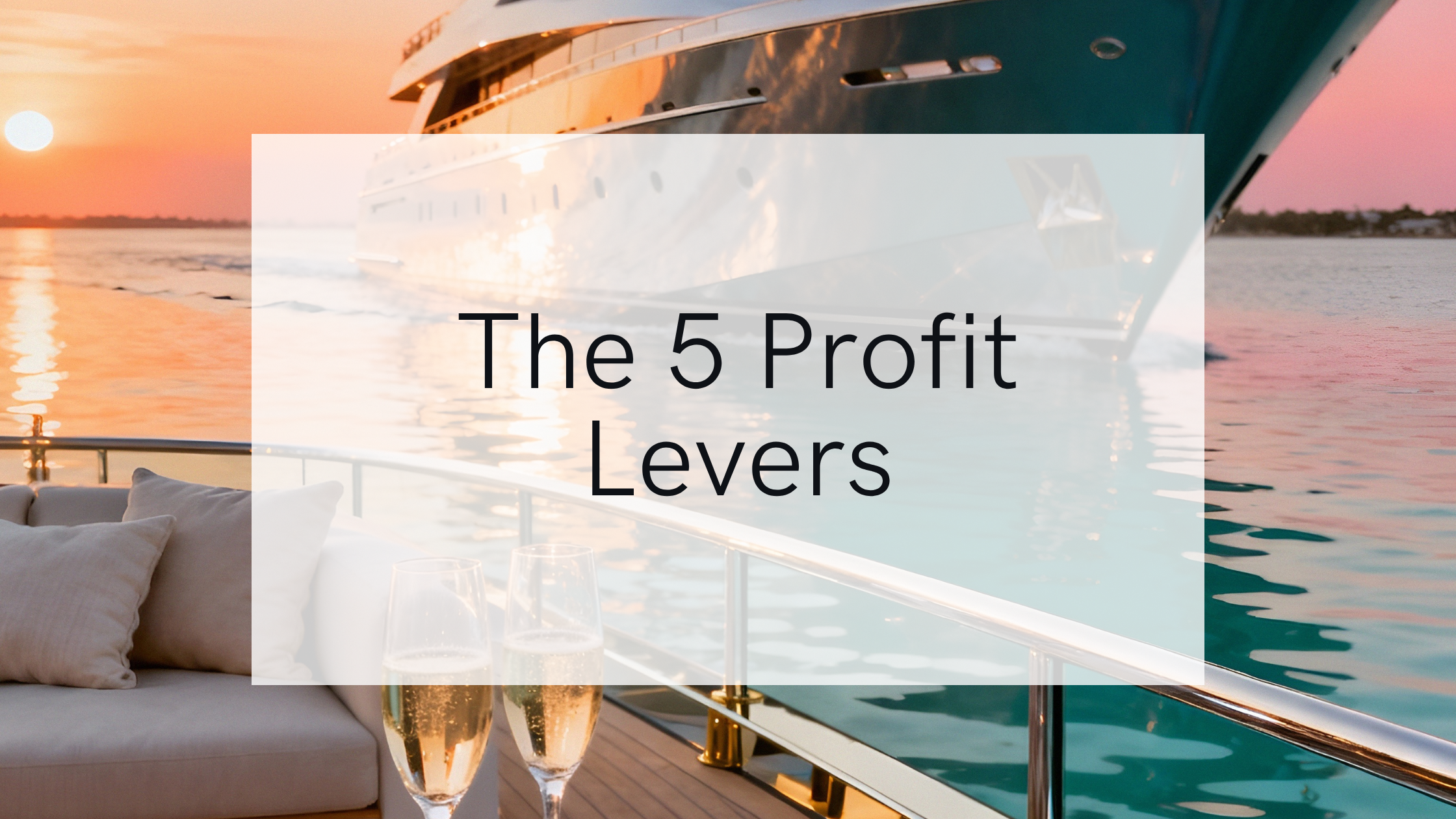 The 5 Profit Levers Every Law Firm Owner Should Be Pulling