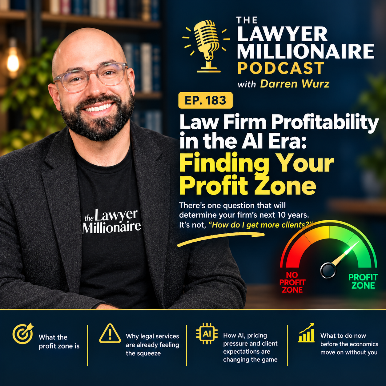 Law Firm Profitability in the AI Era: Finding Your Profit Zone (Ep. 183)