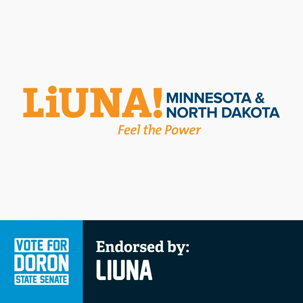 Endorsed by LiUNA Minnesota & North Dakota
