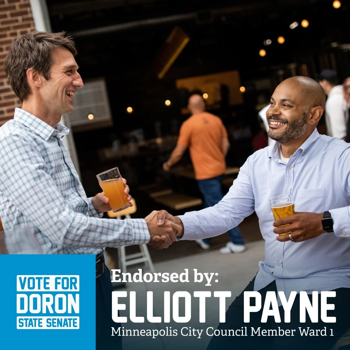Endorsed by Minneapolis City Council President Elliott Payne