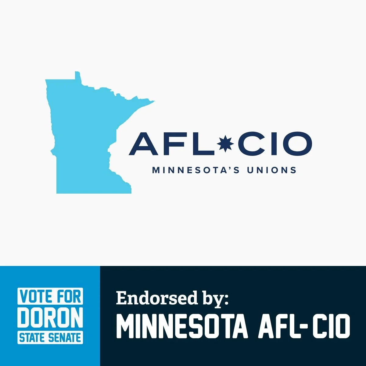 Endorsed by the Minnesota AFL-CIO