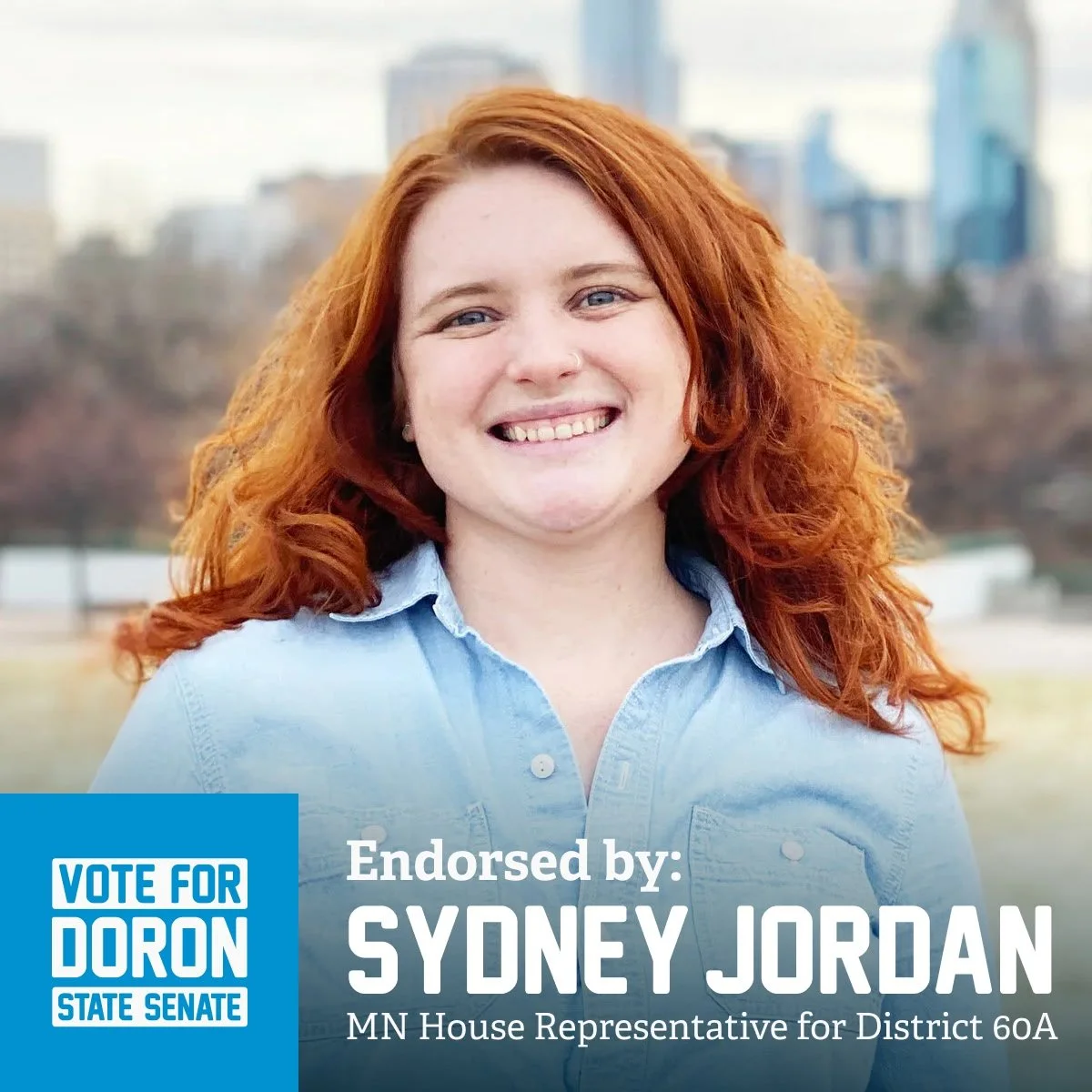 Endorsed by Minnesota House Representative Sydney Jordan