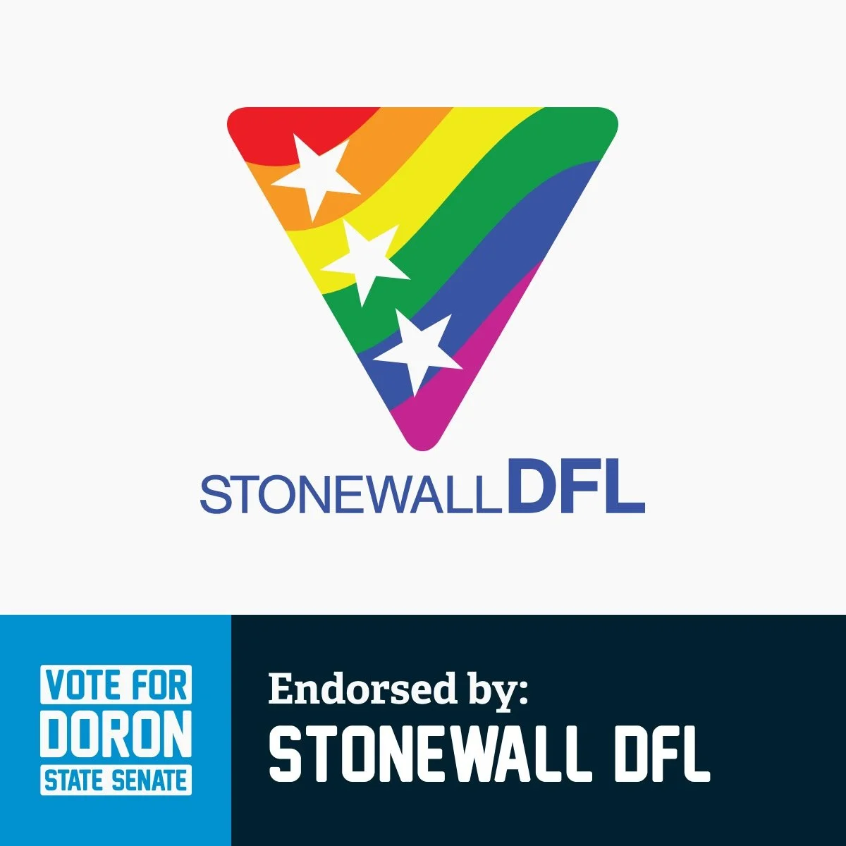 Endorsed by Stonewall DFL