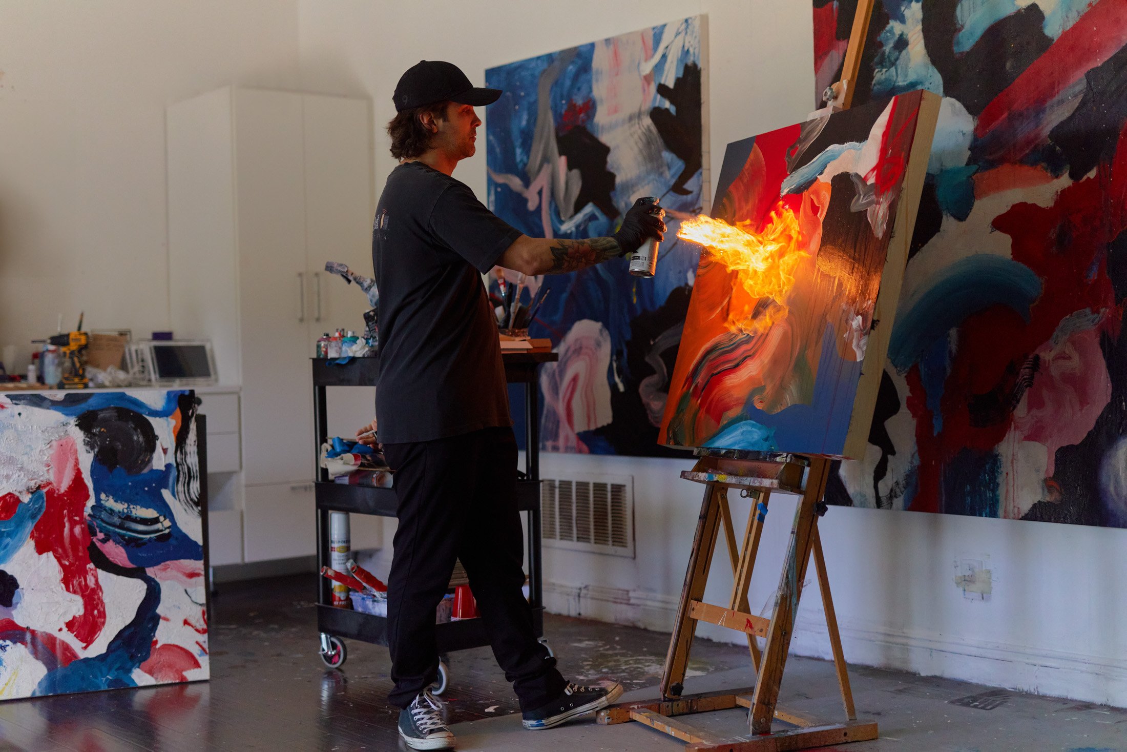 As Photography Director at Sotheby's, I led the charge in translating how to document the digital art revolution IRL. I assembled and guided a skilled team of photographers to capture exhibitions, wall-projected NFT displays, immersive events, and el