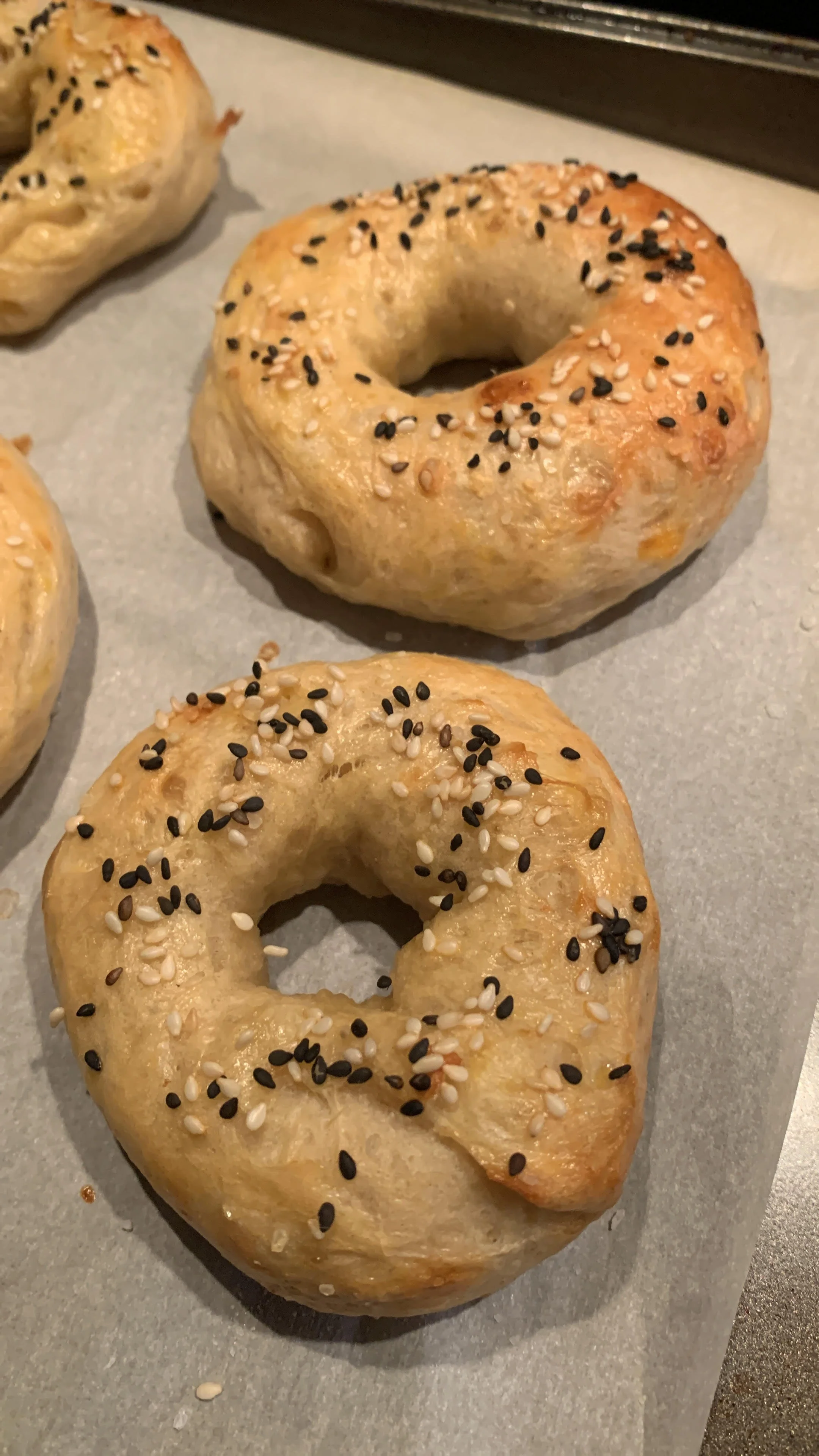 Homemade Mini Bagels