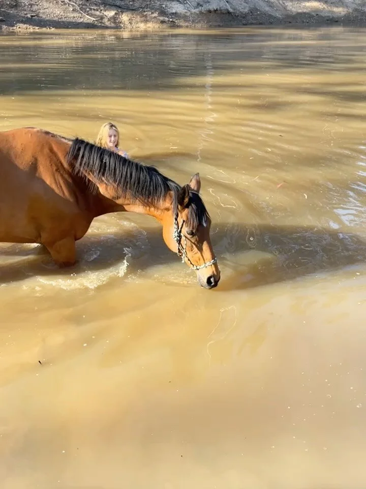 This beautiful dam has been a blessing&hellip;. Spending hours down here everyday&hellip;swimming, laughing, just being.

No morning rush, no overwhelming schedule, just us and nature 🦎 🚣&zwj;♂️