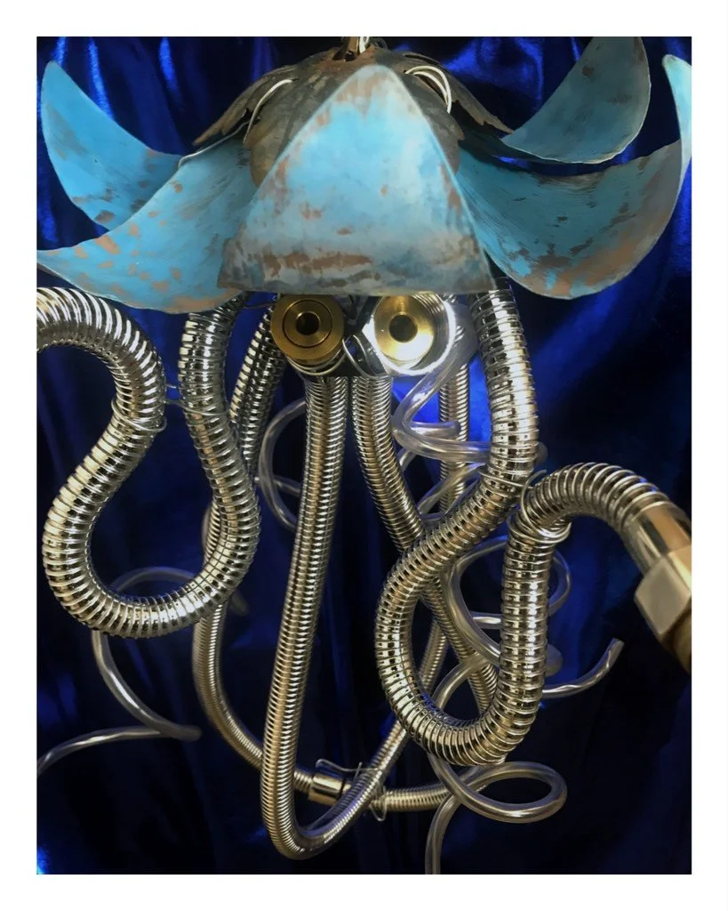 OctoPipes, 16x20, Smooth Matte Border