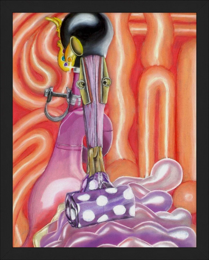 BalloonBill, 11x14, Gallery Fine Black Frame