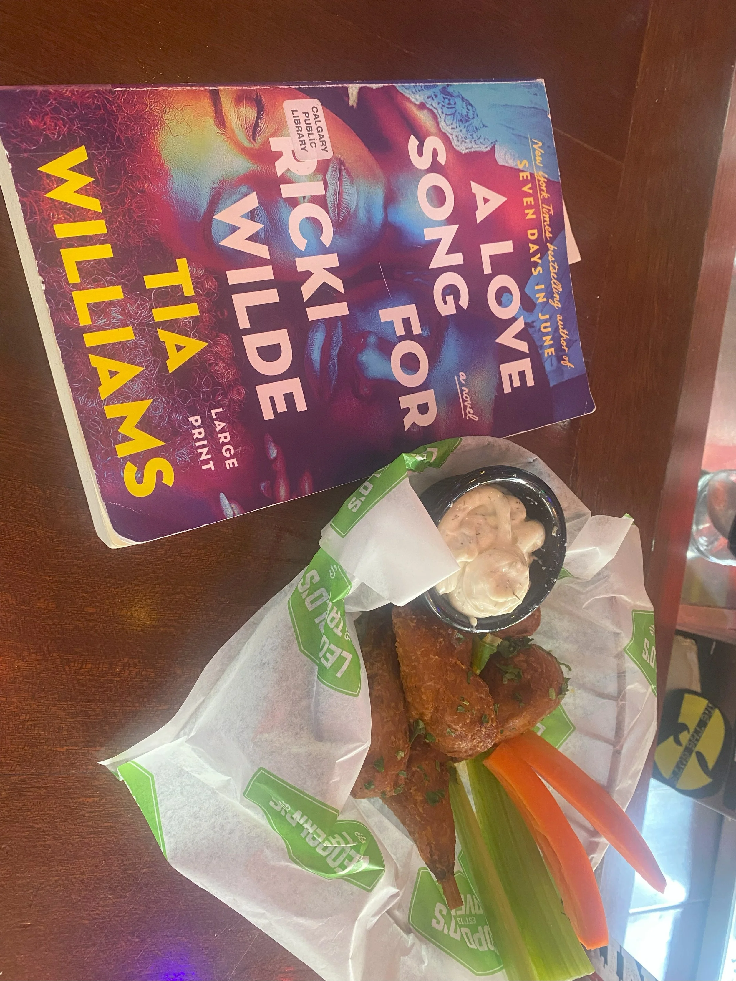 A Love Song for Ricki Wilde and Chicken Wings