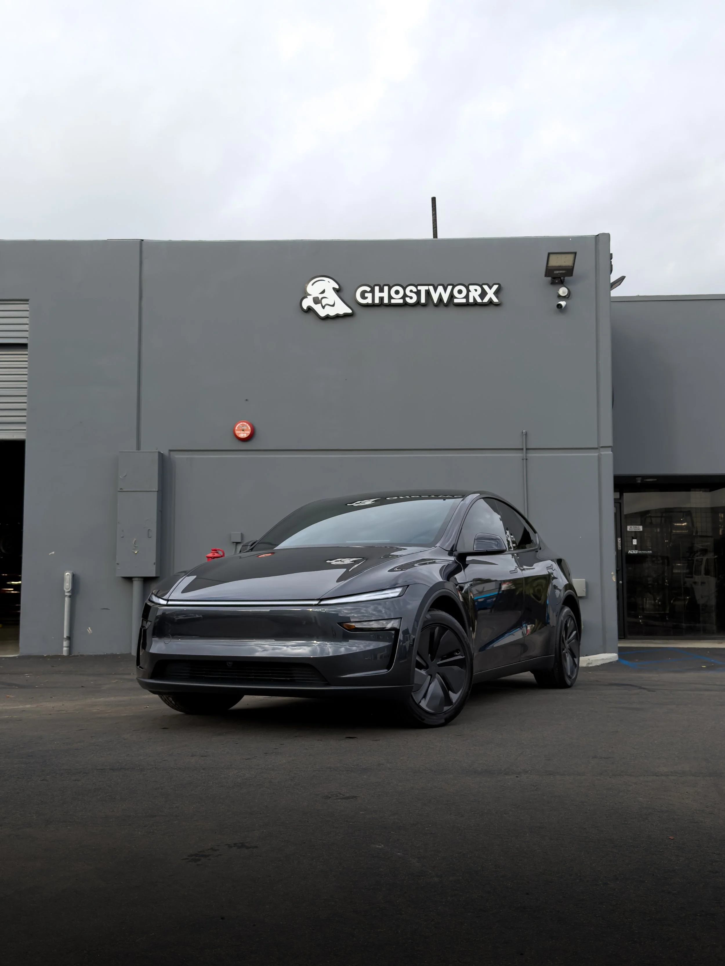 ppf installation on Tesla model y.