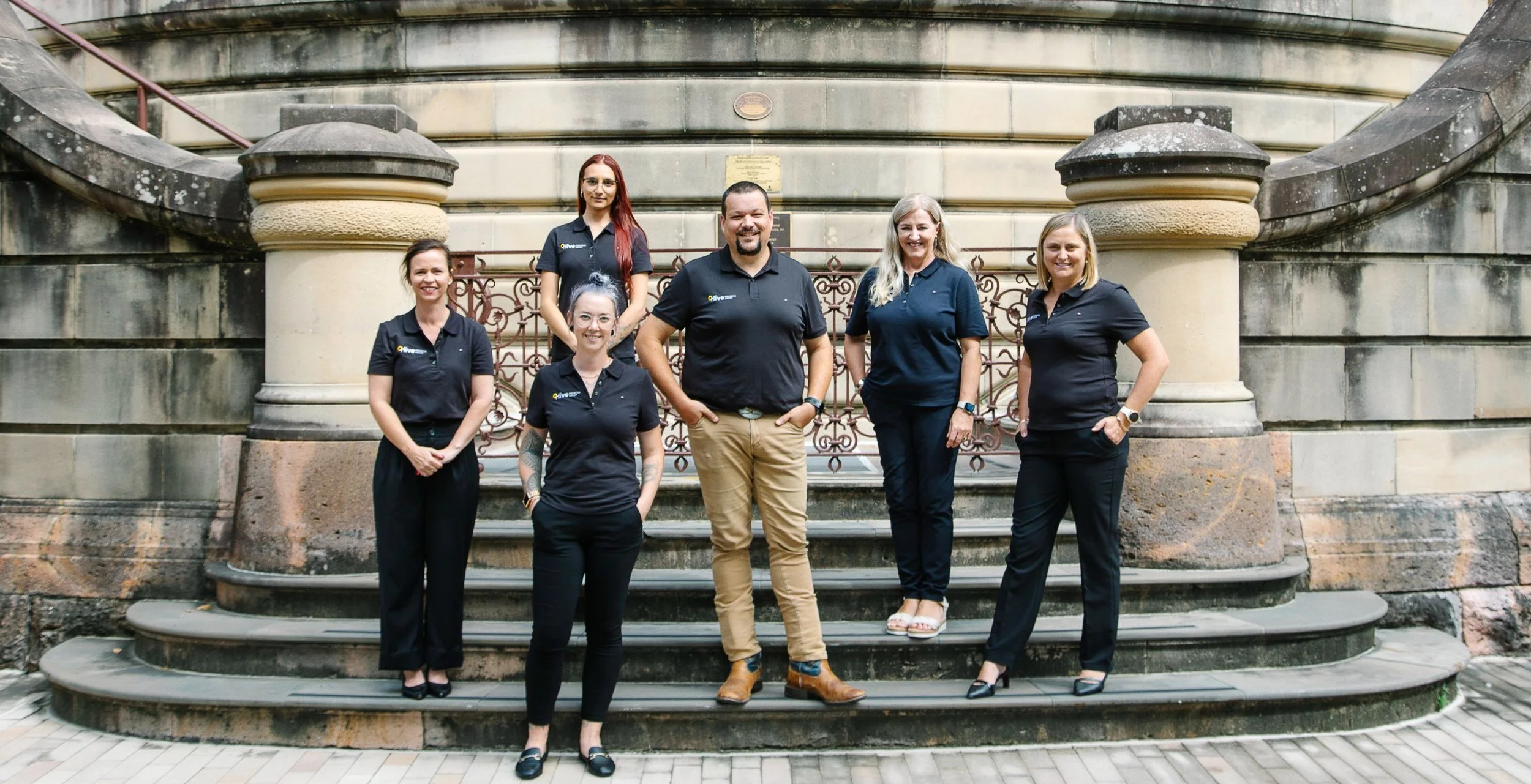 Shaun Nembach, Vicky Gilroy and the Team