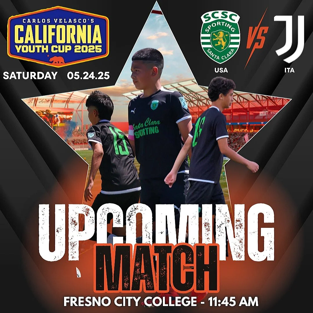 Big day ahead! ⚽️ The 2011 boys are set to take on Italian giants Juventus today at 11:45!