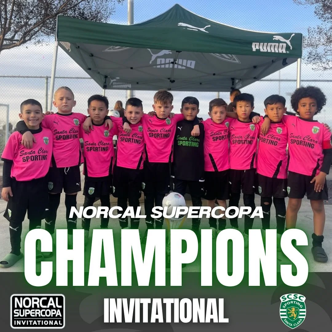 NorCal Supercopa Champions! @santaclarasporting17 finished in 1st place in a group of ECFC Pre-ECNL, TSP FC, Ajax United Pre-MLS Next, and Albion Merced