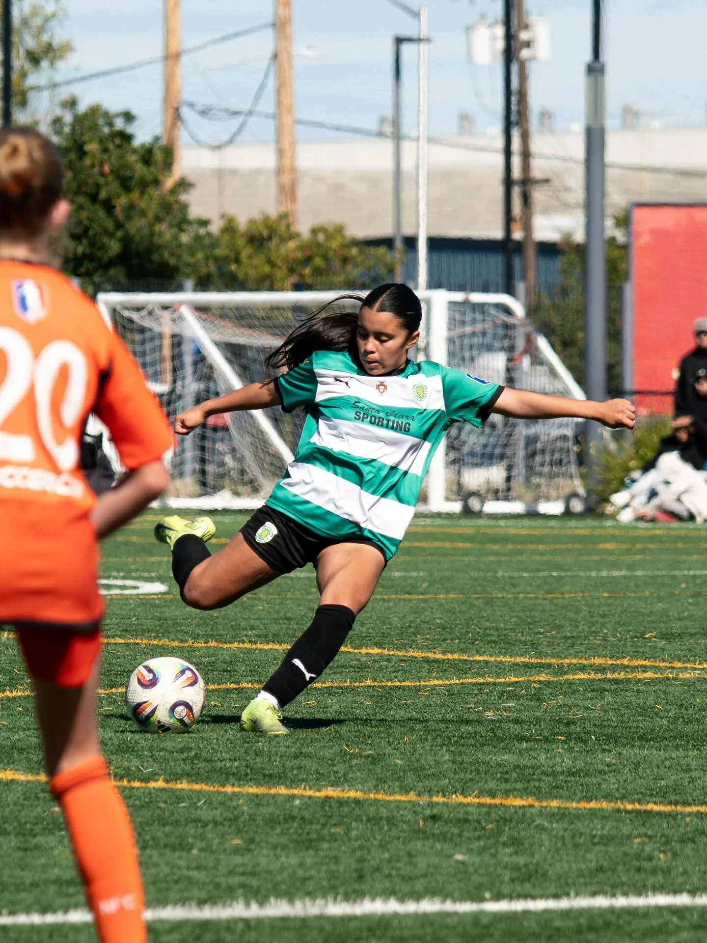 Girls in green, on a mission. ✅