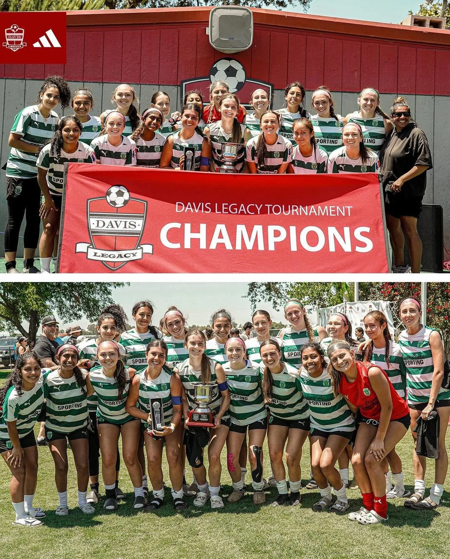 Congrats @santaclarasporting07girls for winning the u19 top division at this year&rsquo;s Davis College Showcase. After winning he final 1-0, four players were nominated for the All-Tournament Team! 

@rylan_cashman , who contributed with 3 goals (in