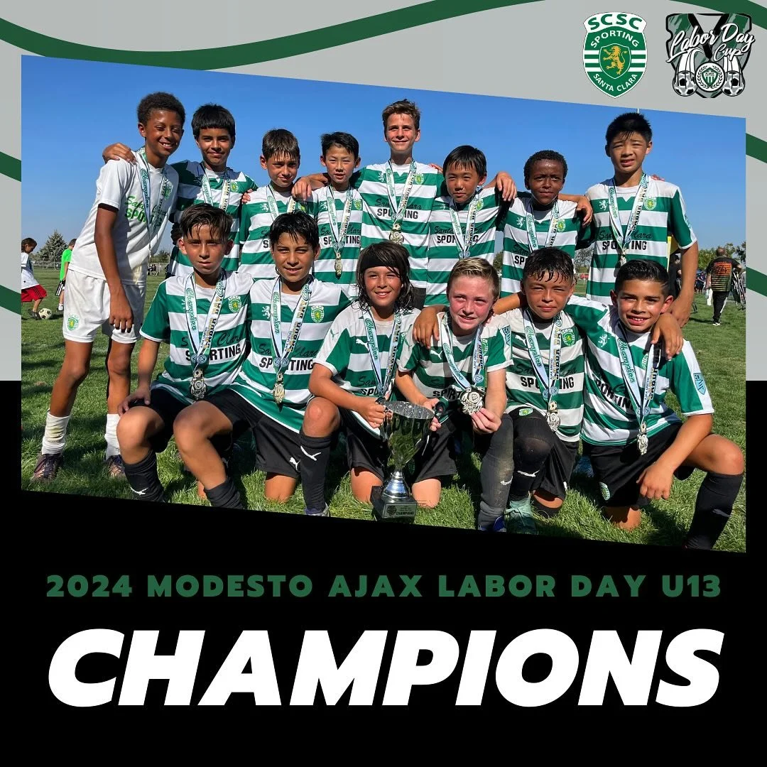 2024 Modest Ajax Labor Day Champions! 

The 2012 boys came home with a medal after a long awaited final against one of the top teams in the state of California, winning 1-0 against Lodi FC!

Group Stage:
11-1 vs California Magic SC
3-0 vs Albion Merc