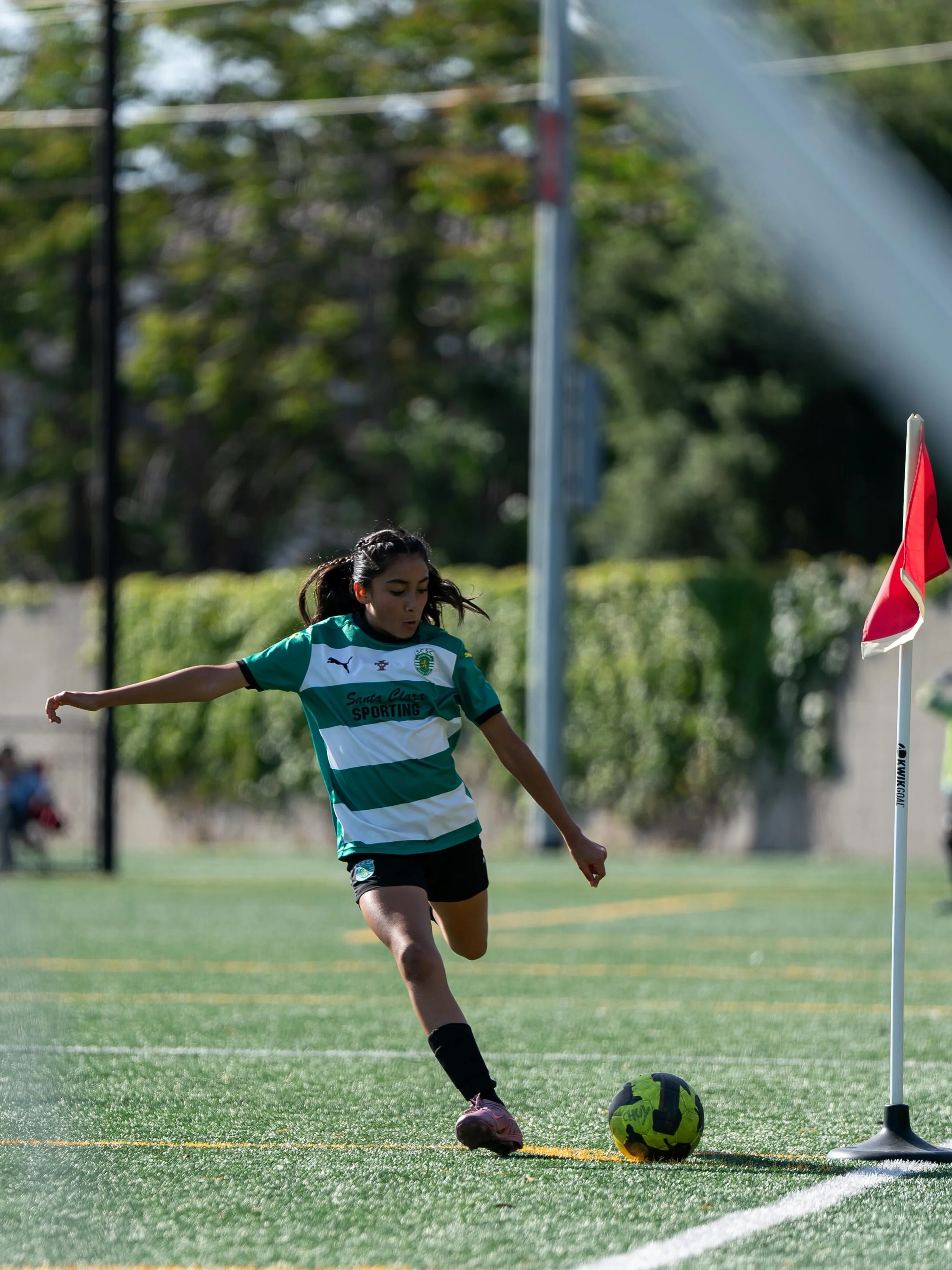 Santa Clara Sporting Girls ECNL Regional League tryout registration is open.

Join the green &amp; white tradition. 💚🦁

🔗 Link in bio to register.