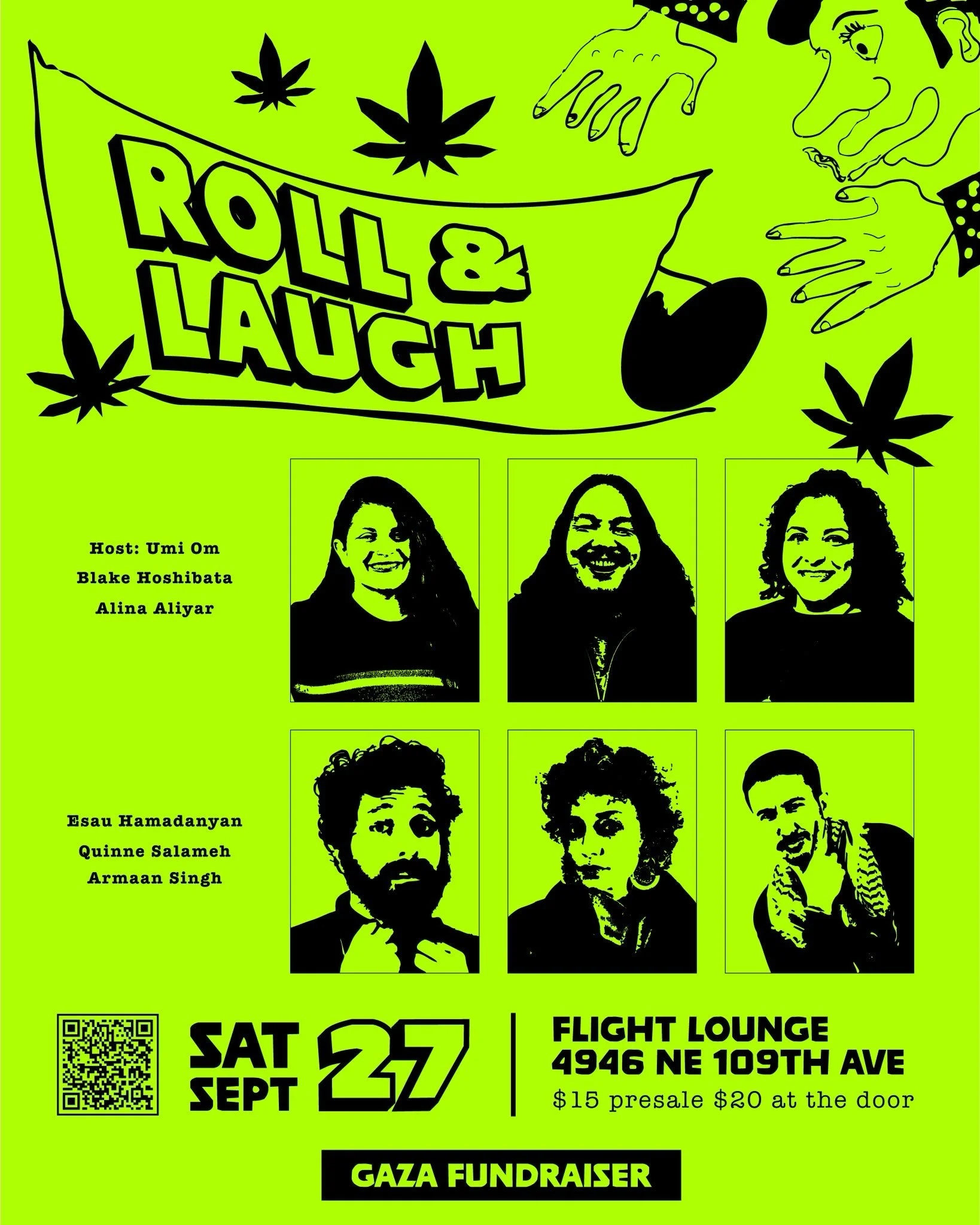 Roll and laugh