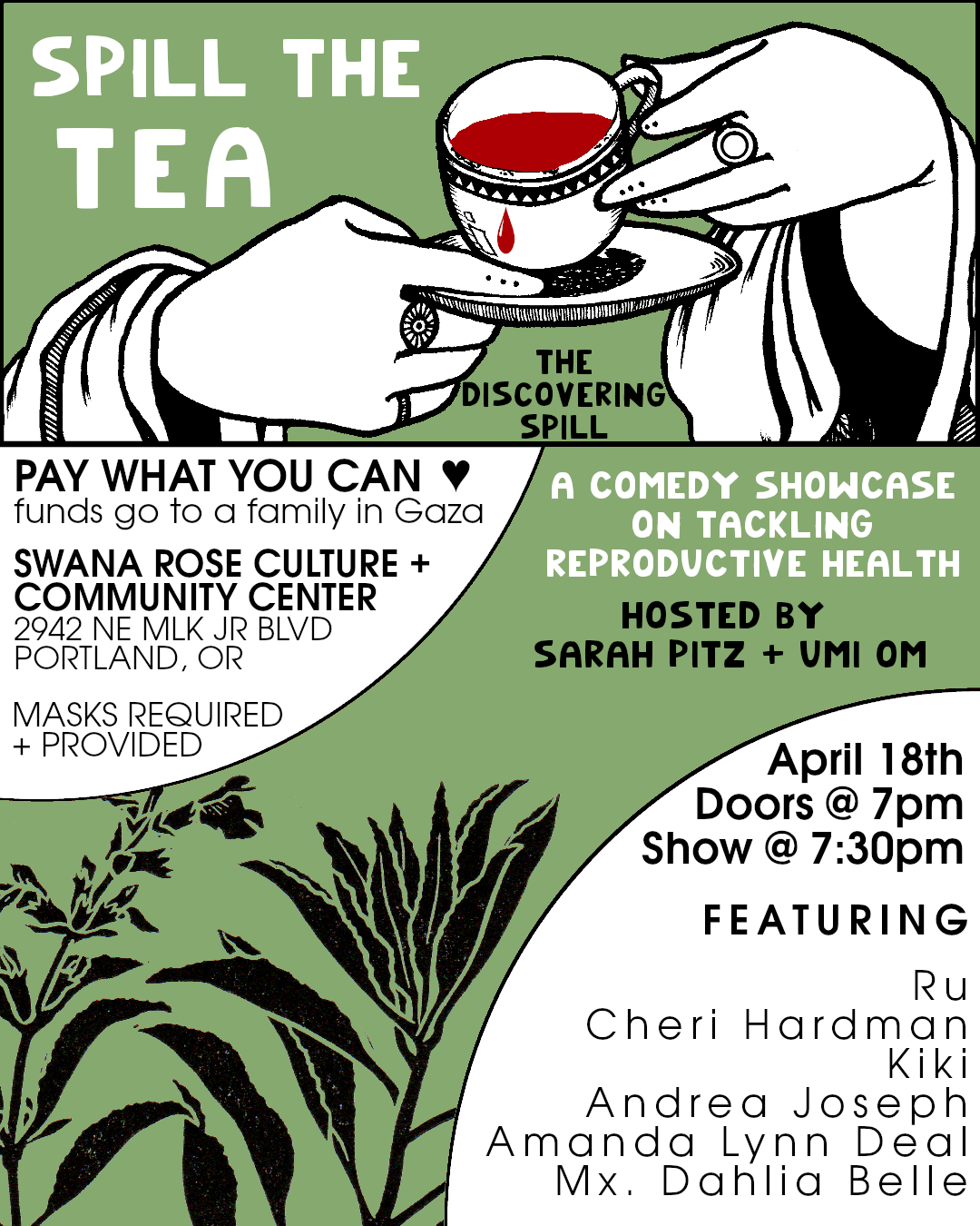 Spill The Tea: The Discovering Spill