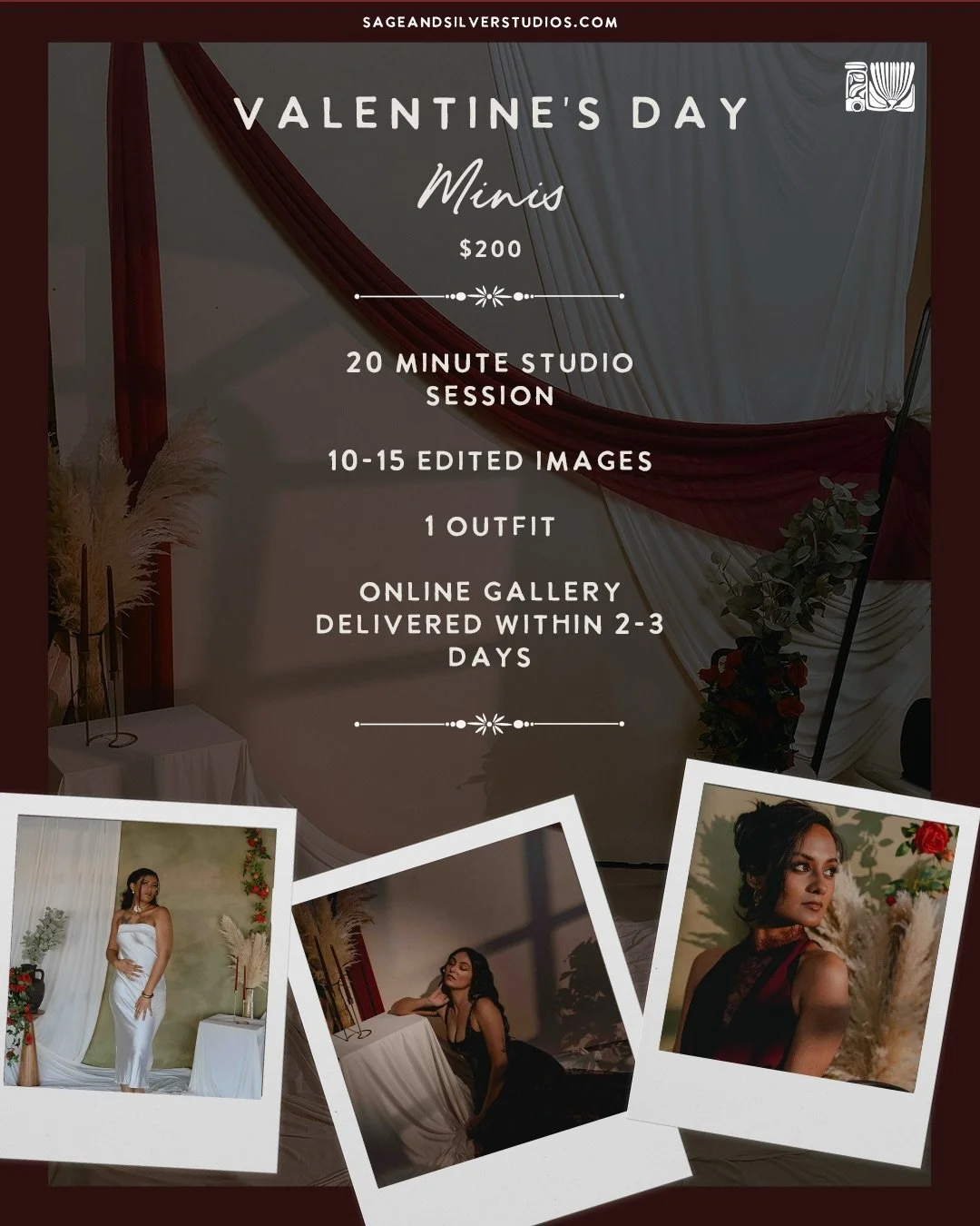 There&rsquo;s always a reason to celebrate love ❤️⁠
Whether that&rsquo;s you, your person, your people, or your furry friend.⁠
⁠
Valentine&rsquo;s Day minis are here and spots are limited!⁠
⁠
Featuring photography from our in-house photographer &amp;