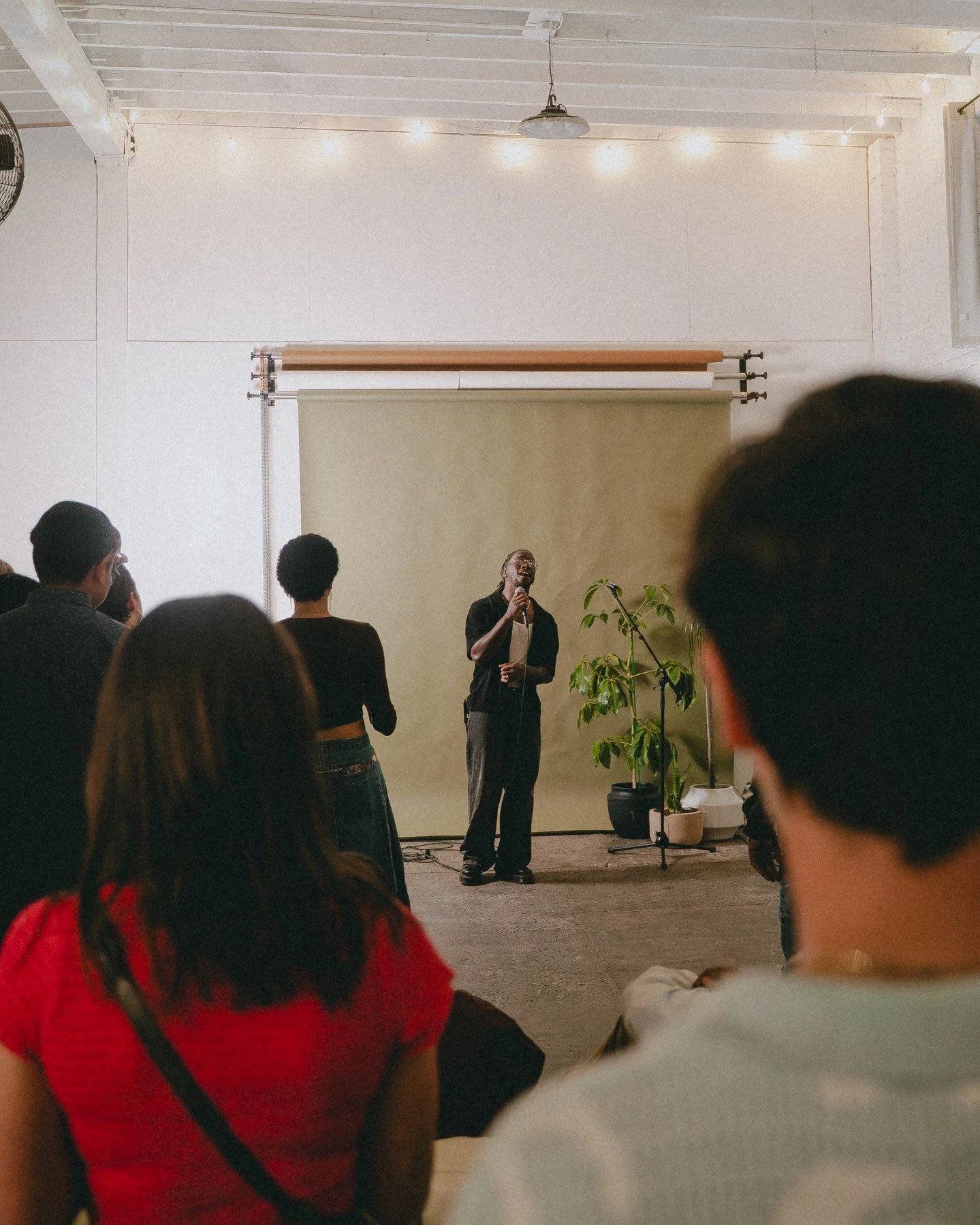 Writer, producer &amp; vocalist, @raychristopher_ 30th birthday turned the studio into an intimate night of live R&amp;B, dancing, and good energy.⁠
⁠
A reminder of how the space can shift for different moments, from backdrop made to stage, to an ope