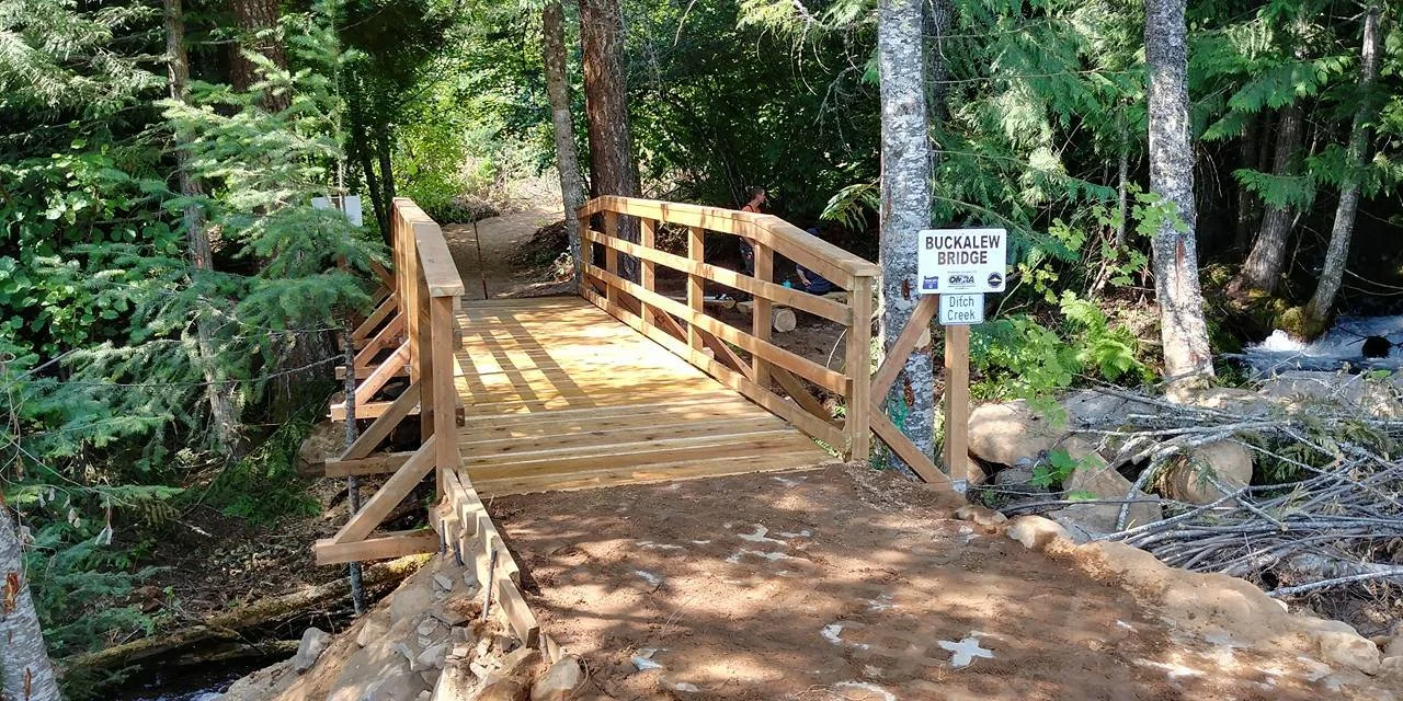 Trail Crew Update: Trail 180 Reroute and Ditch Creek Bridge Project