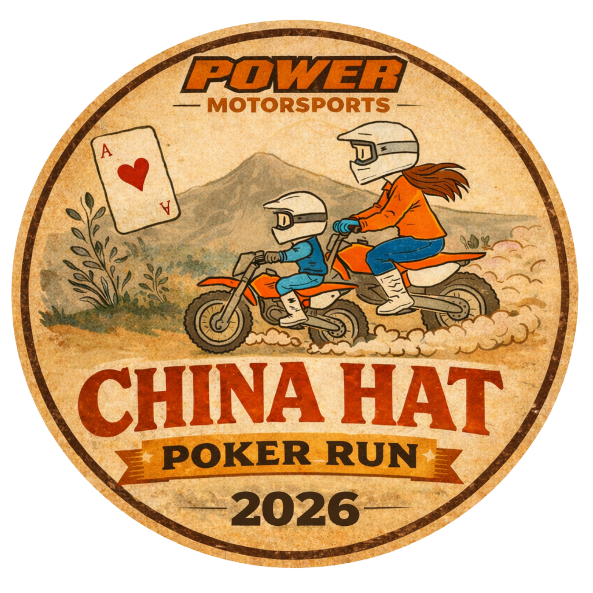 NON-COMP: China Hat Poker Run